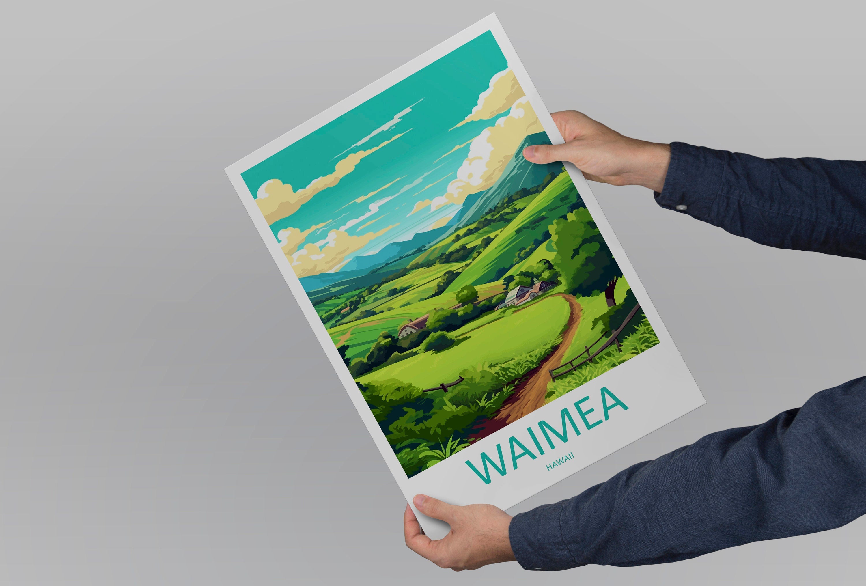 Waimea Travel Print