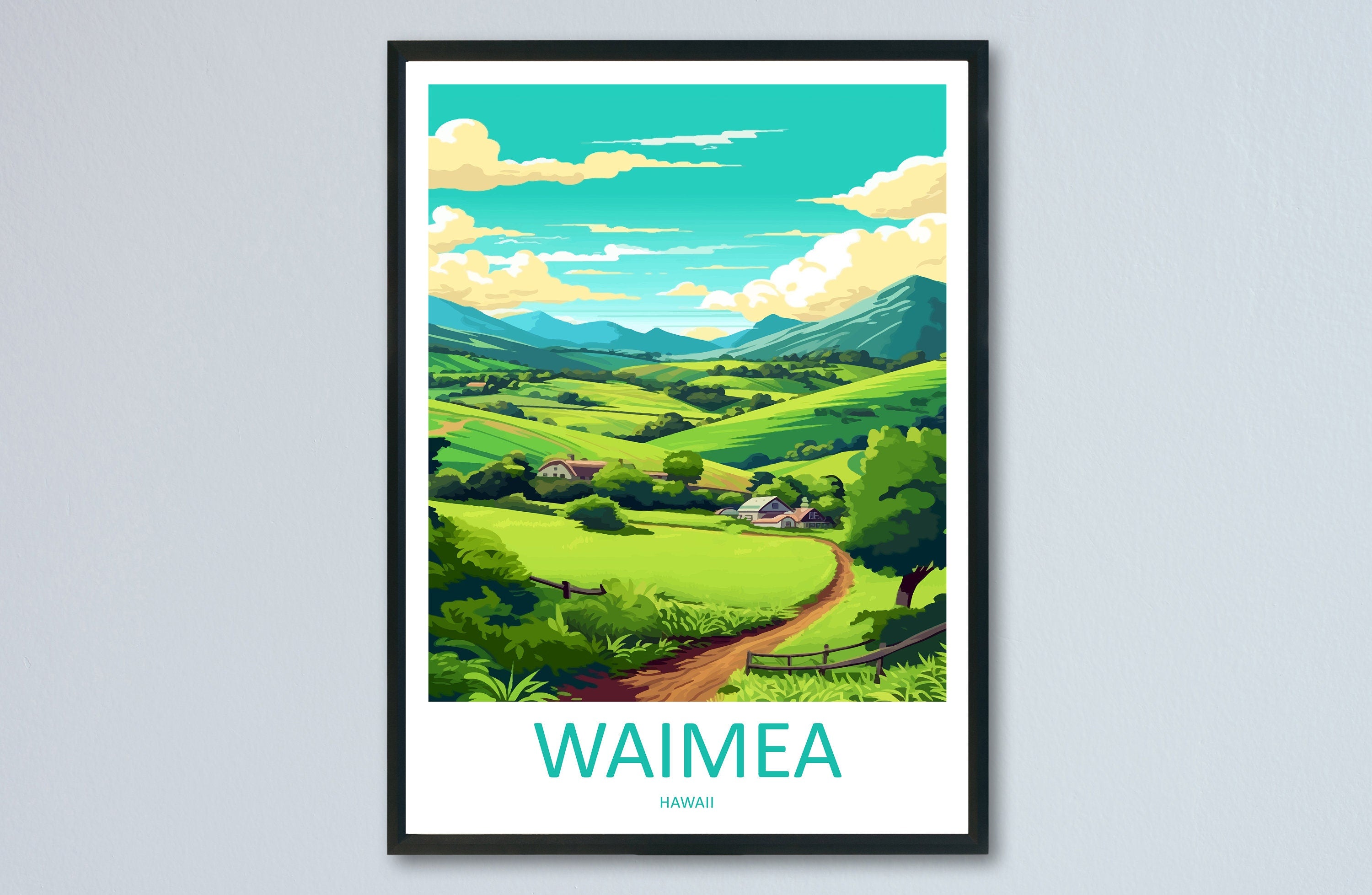 Waimea Travel Print