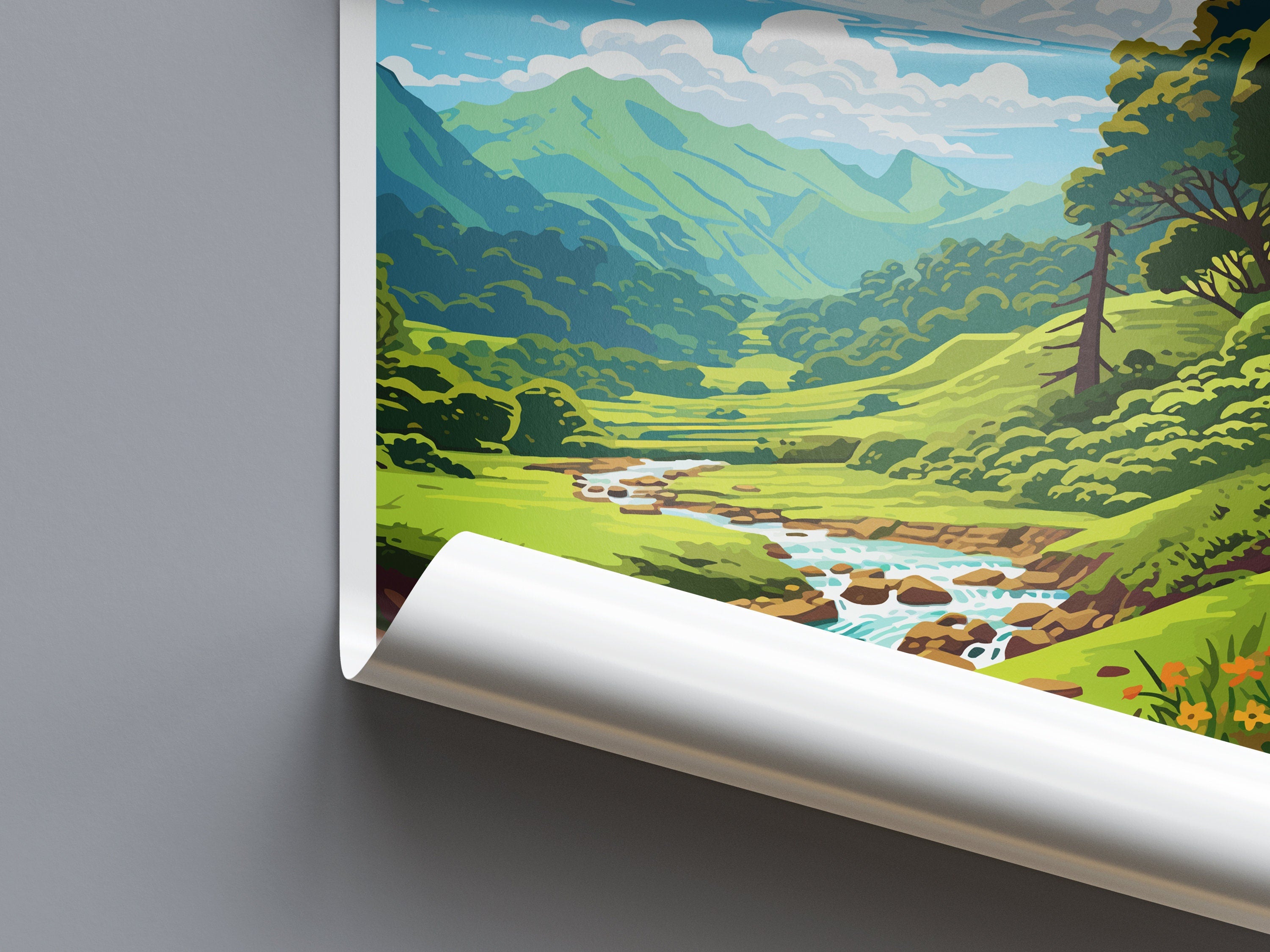 Waimea Valley Travel Print