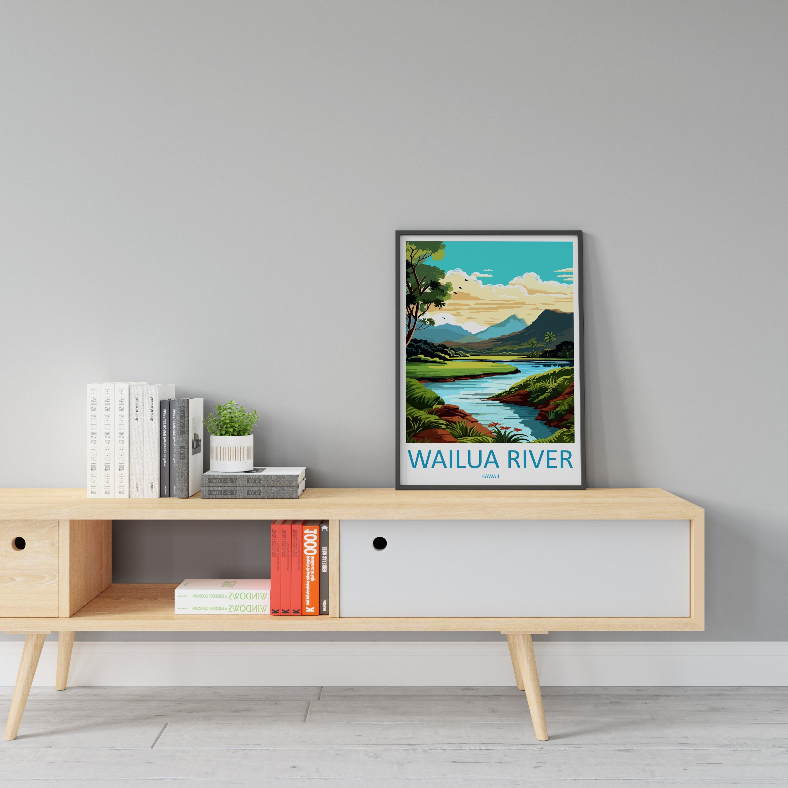 Wailua River Travel Print