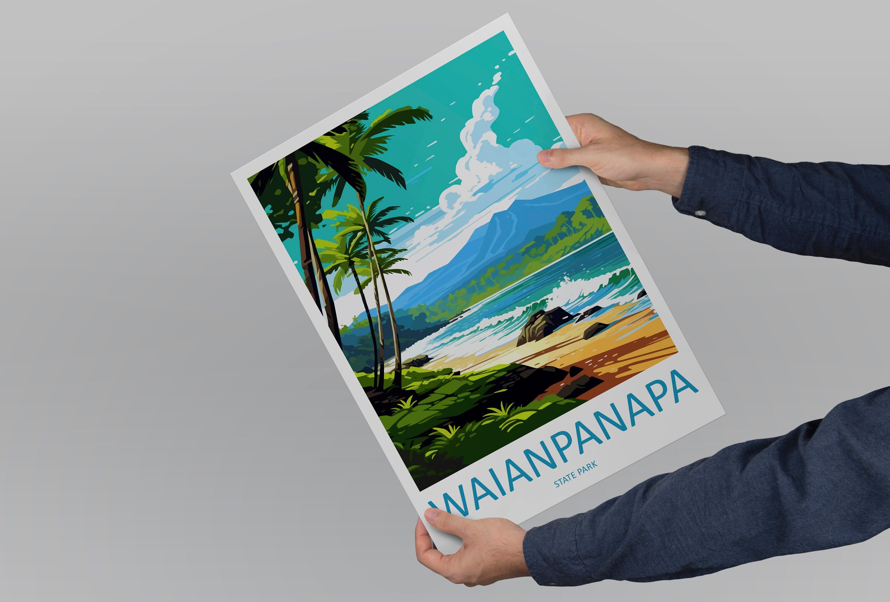 Waianapanapa Travel Print