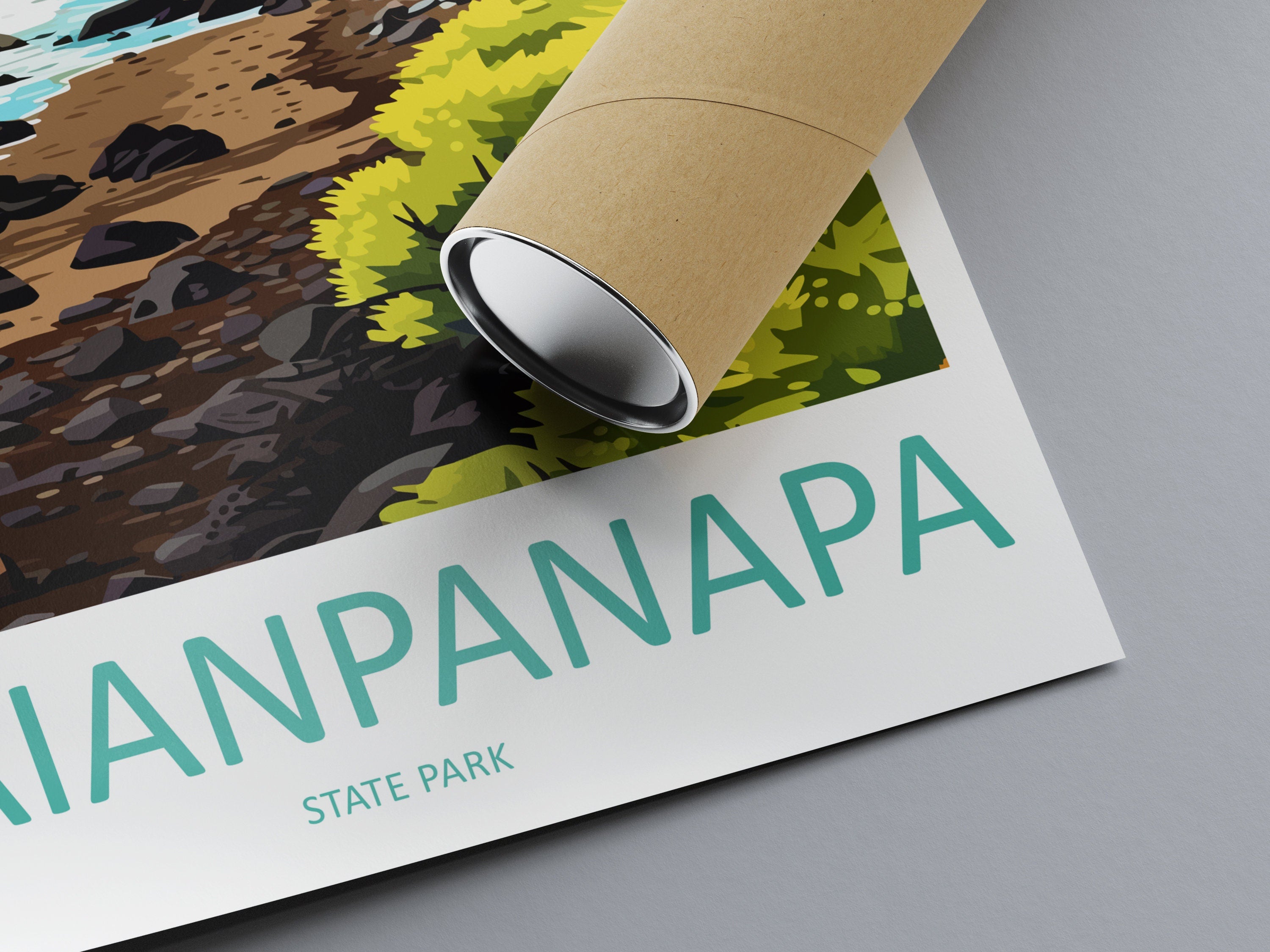 Waianapanapa Travel Print