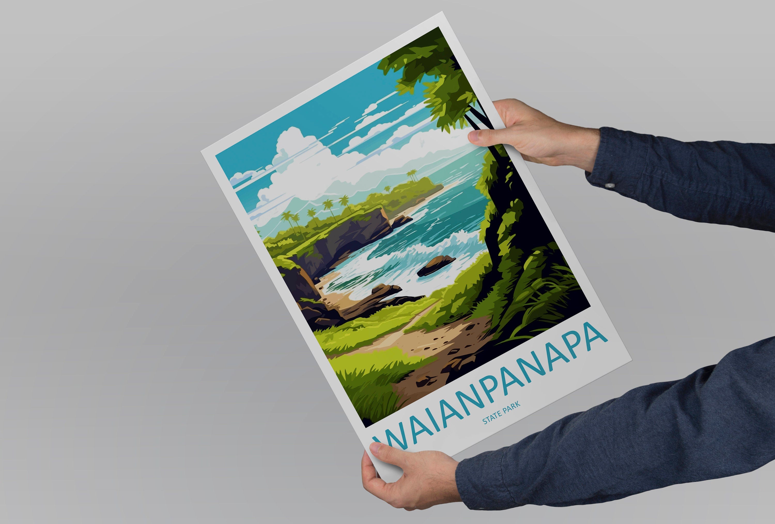 Waianapanapa Travel Print