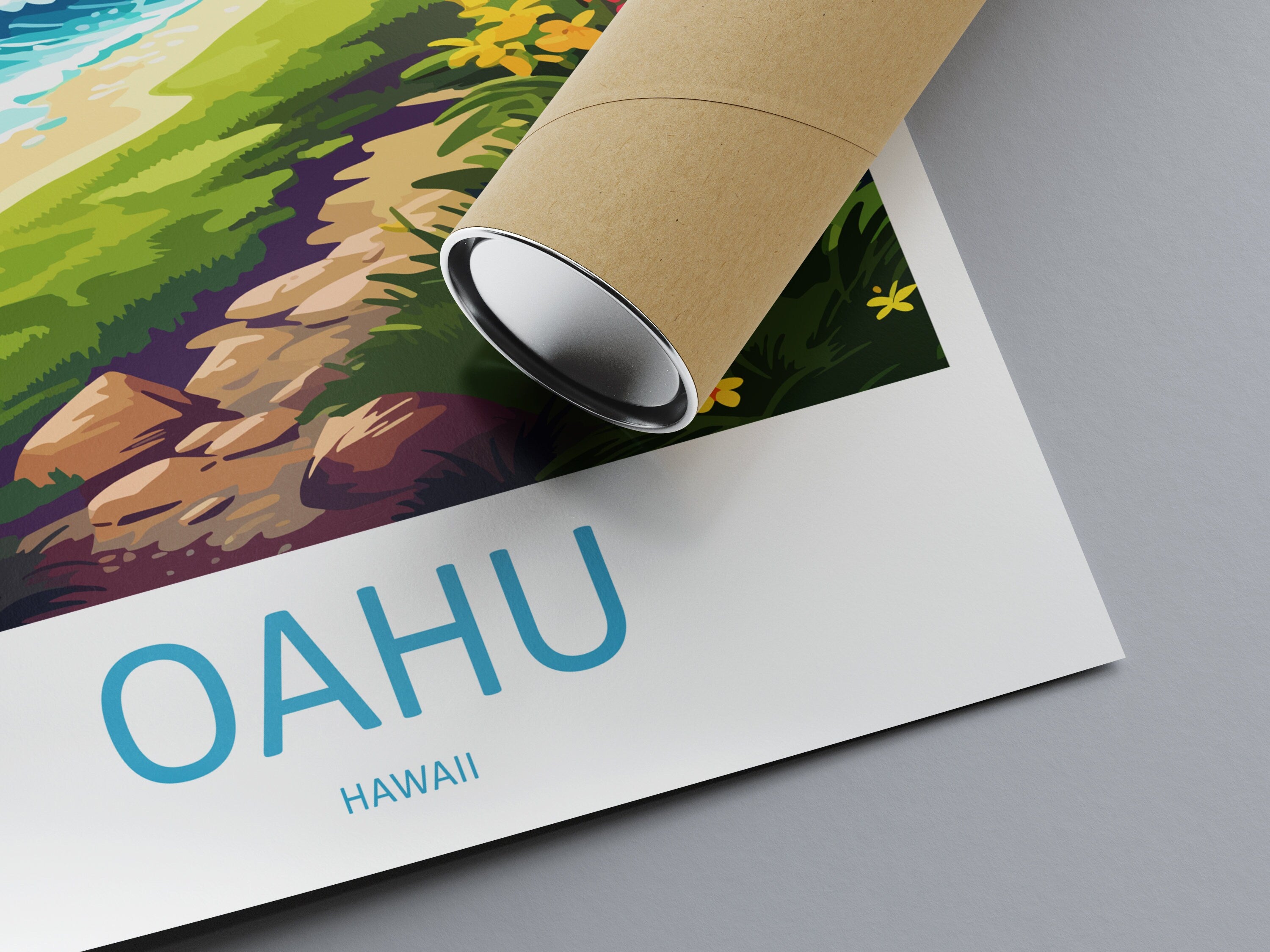 Oahu Travel Print