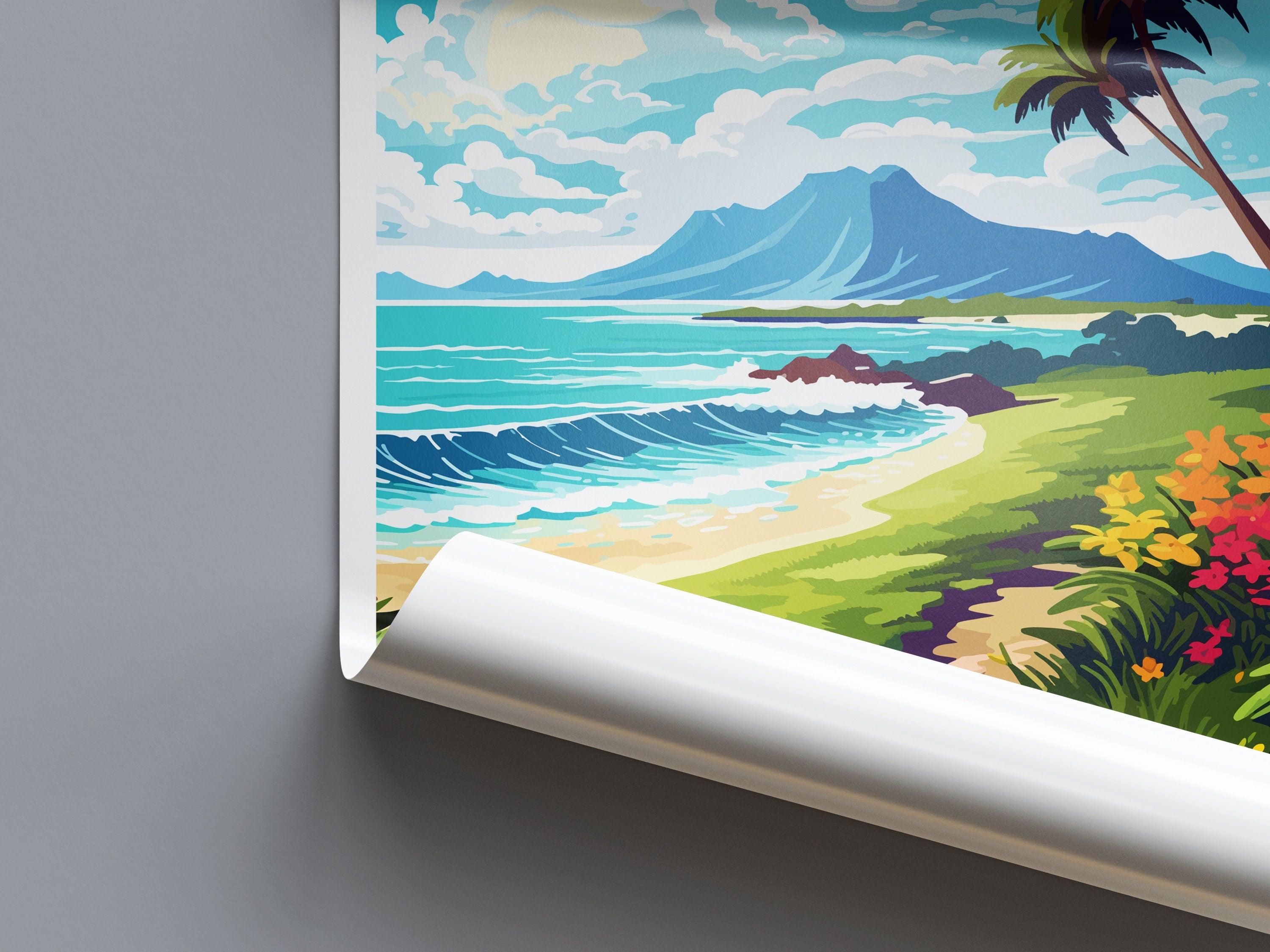 Oahu Travel Print