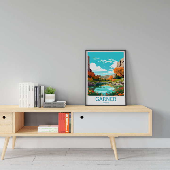 Garner State Park Travel Print Wall Art Garner State ParkWall Hanging Home Décor Garner State Park Gift Art Lovers Texas Art Lover