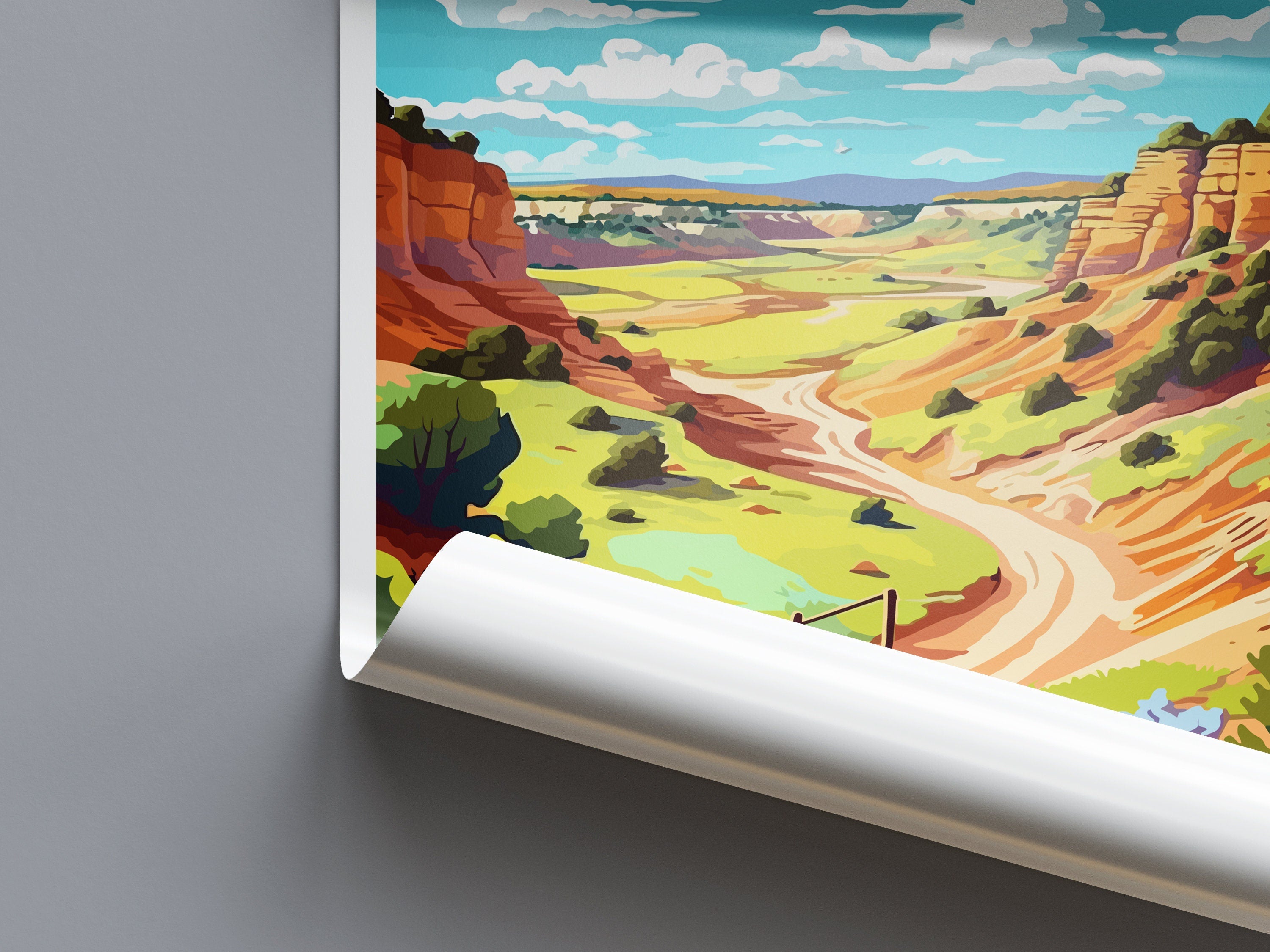 Palo Duro Canyon Travel Print