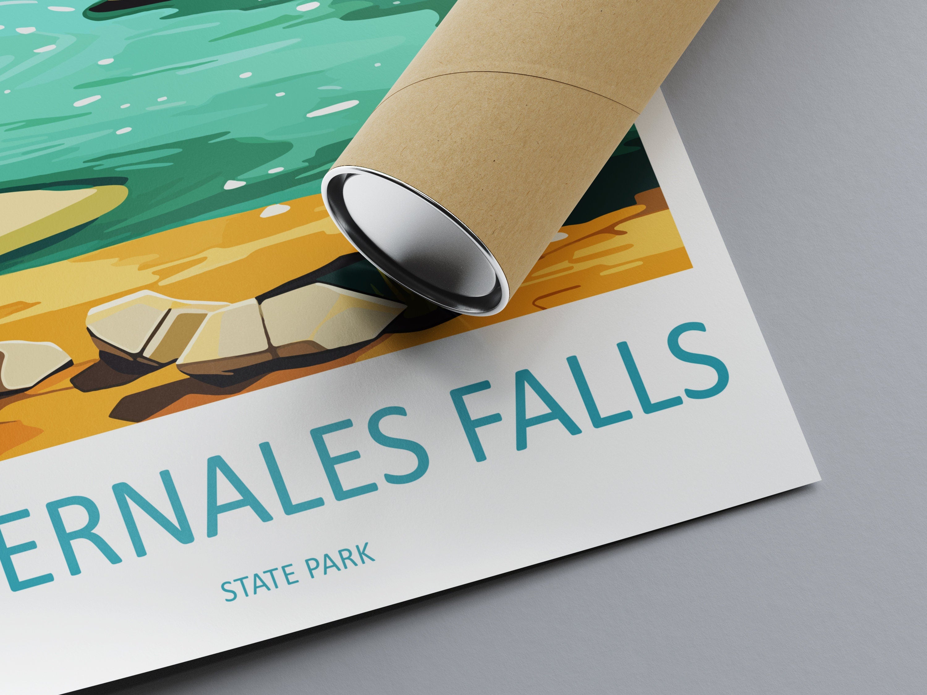 Pedernales Falls Travel Print