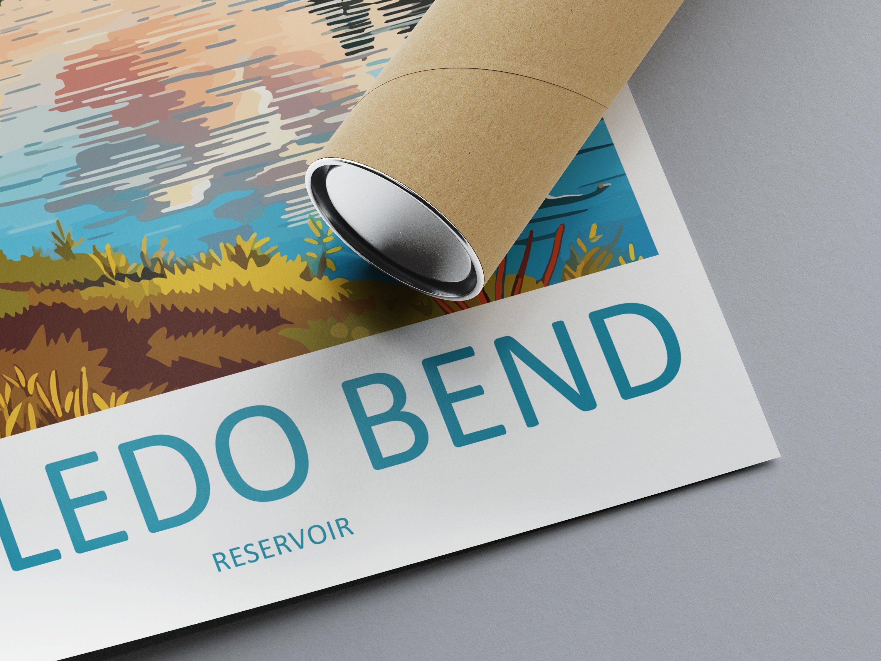 Toledo Bend Reservoir Travel Print