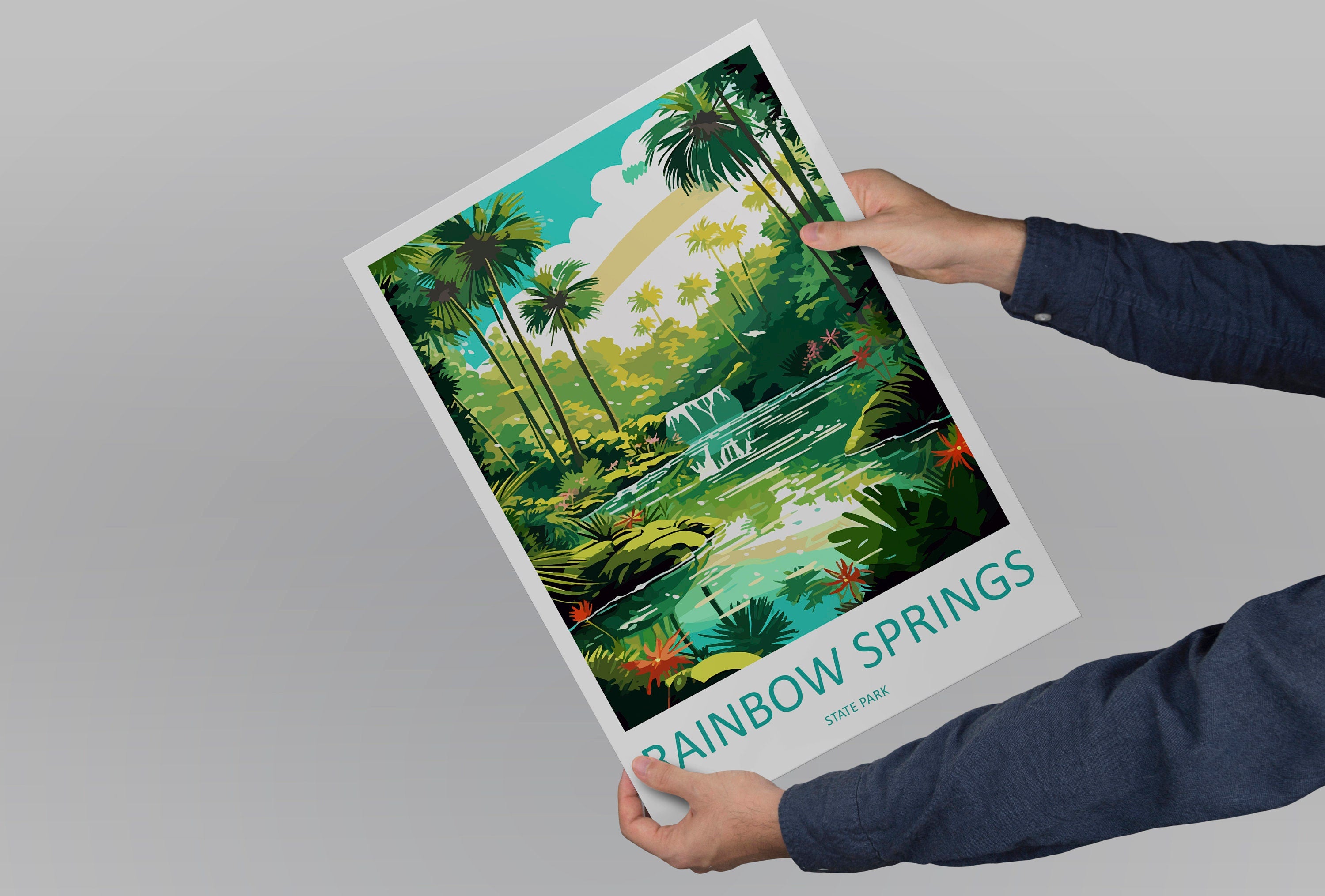 Rainbow Springs State Park Travel Print