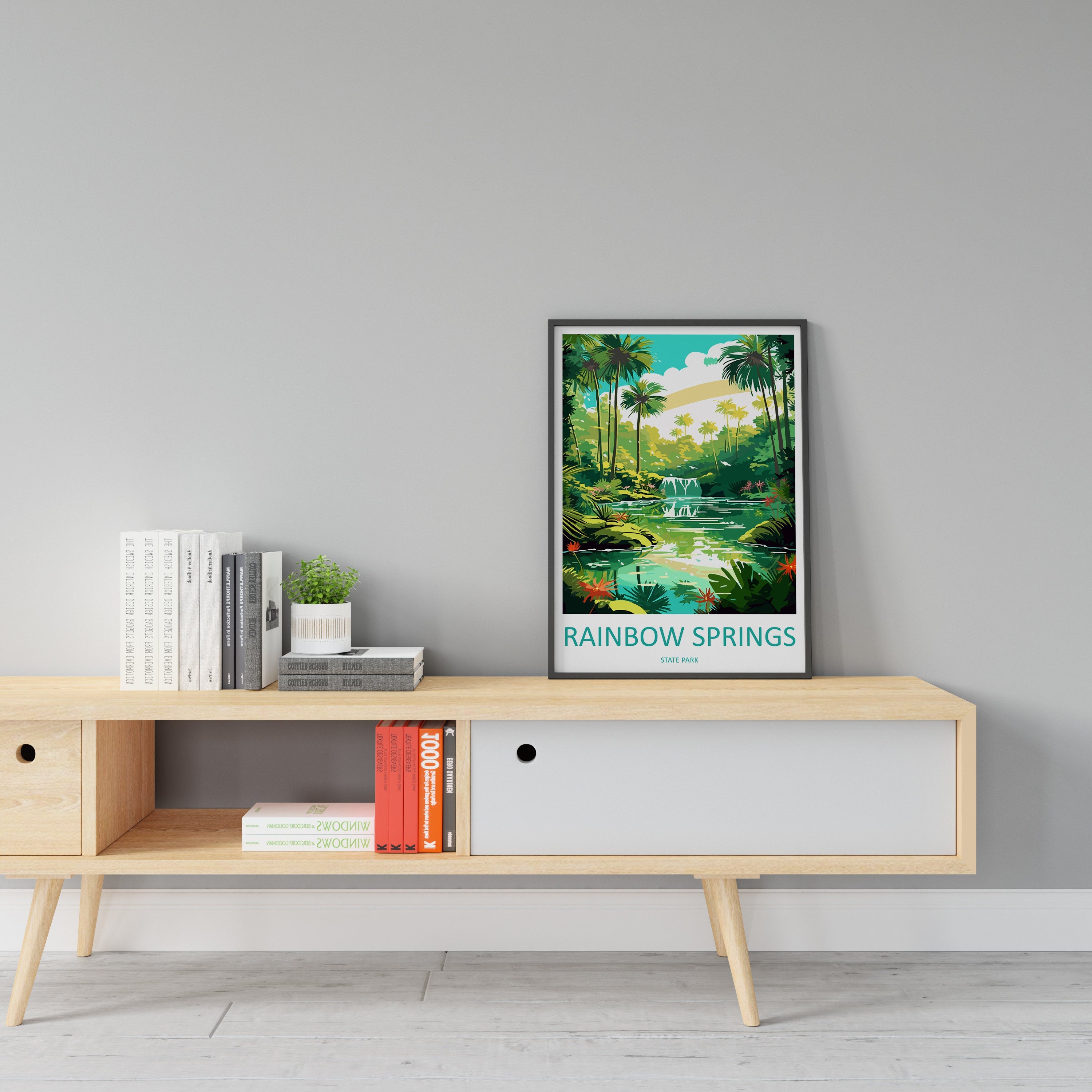 Rainbow Springs State Park Travel Print