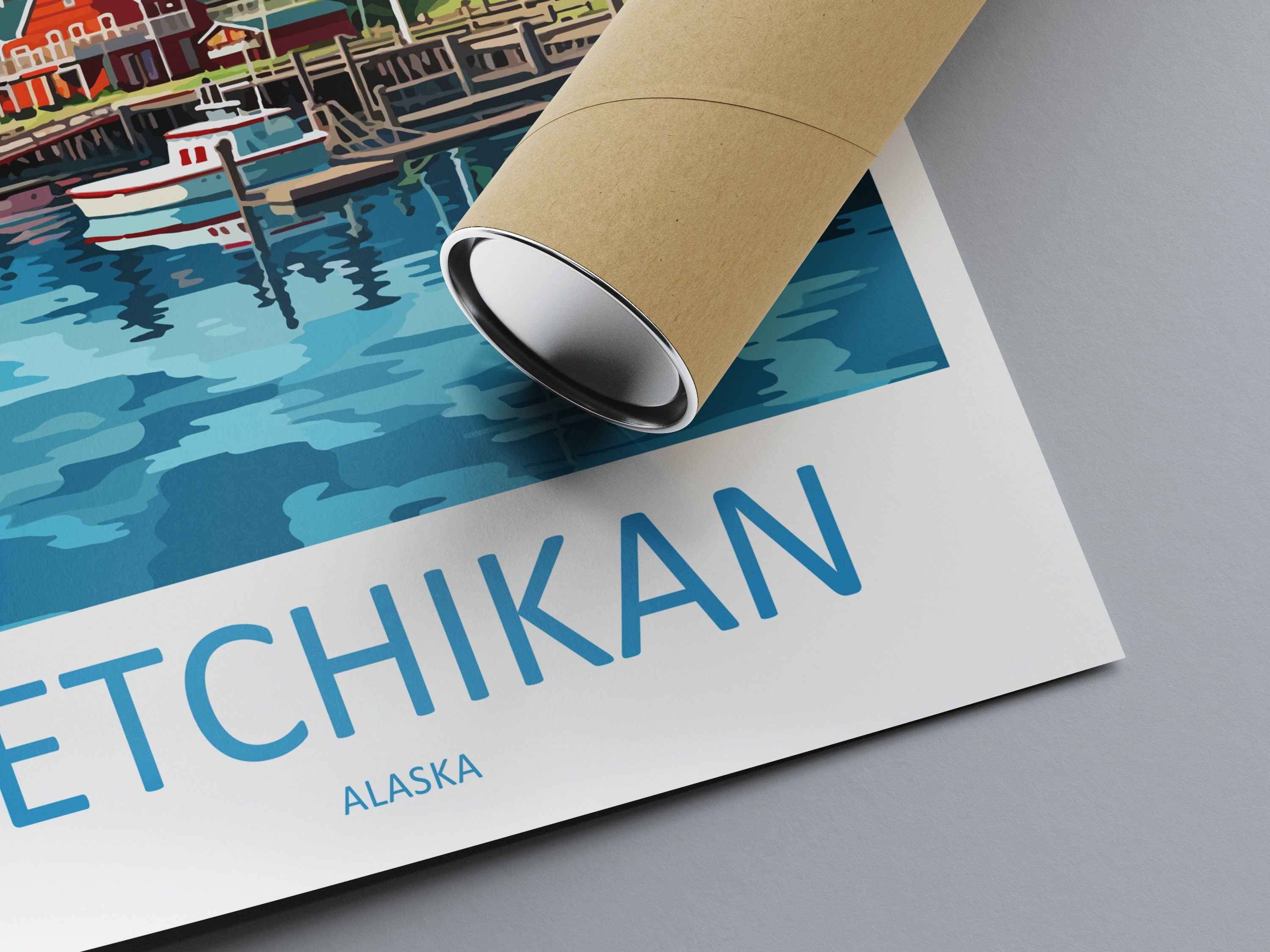 Ketchikan Travel Print