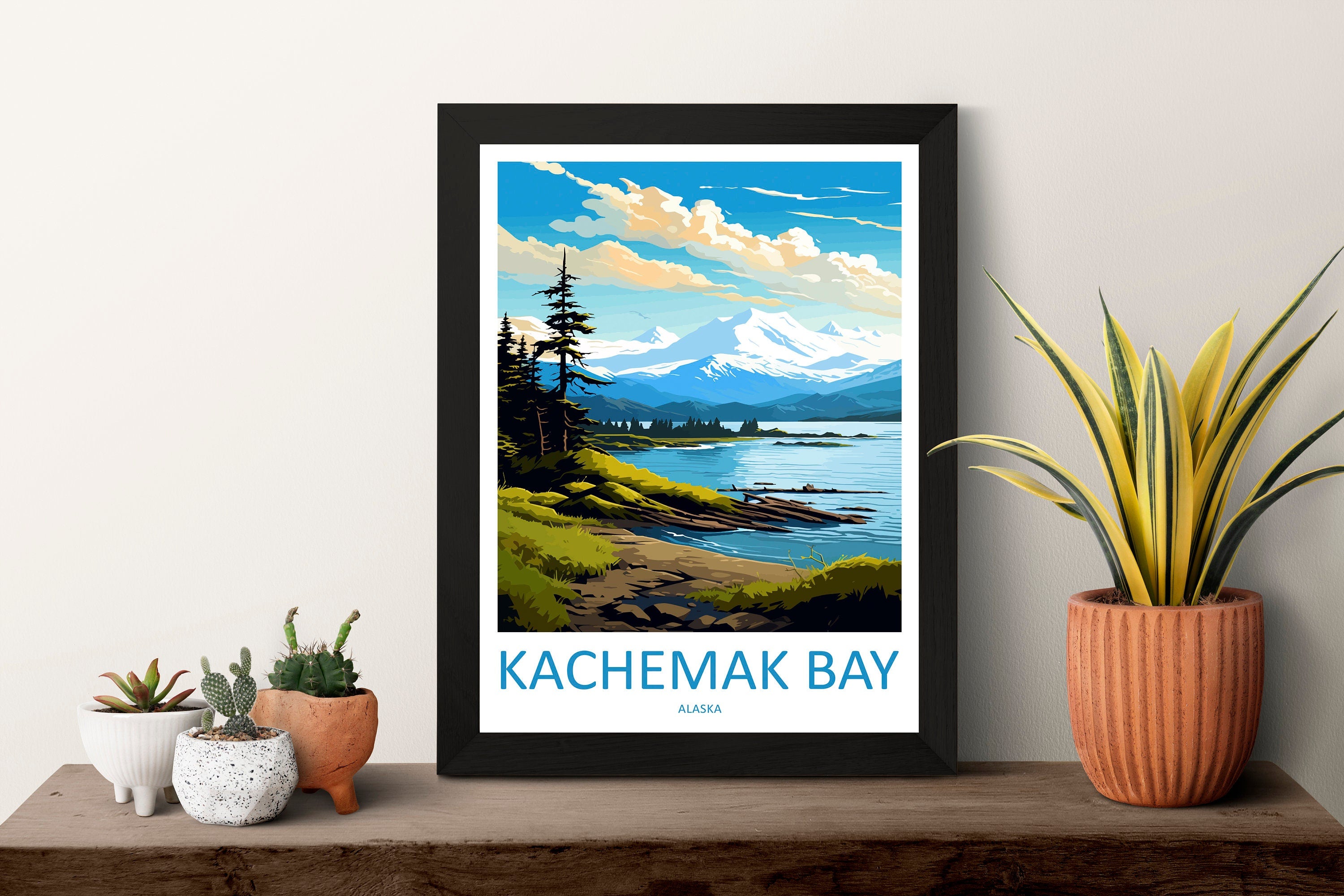 Kachemak Bay Travel Print