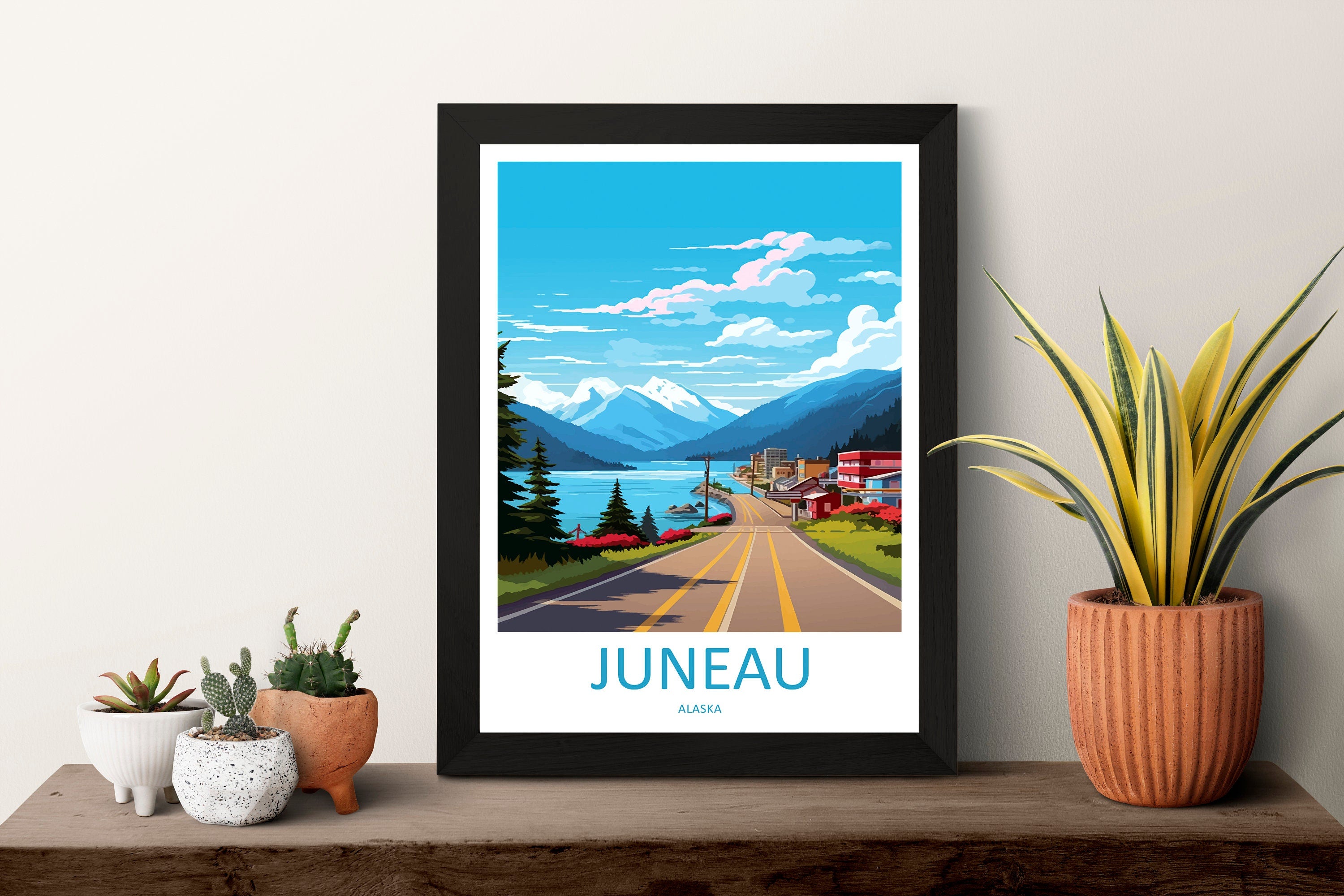 Juneau Travel Print