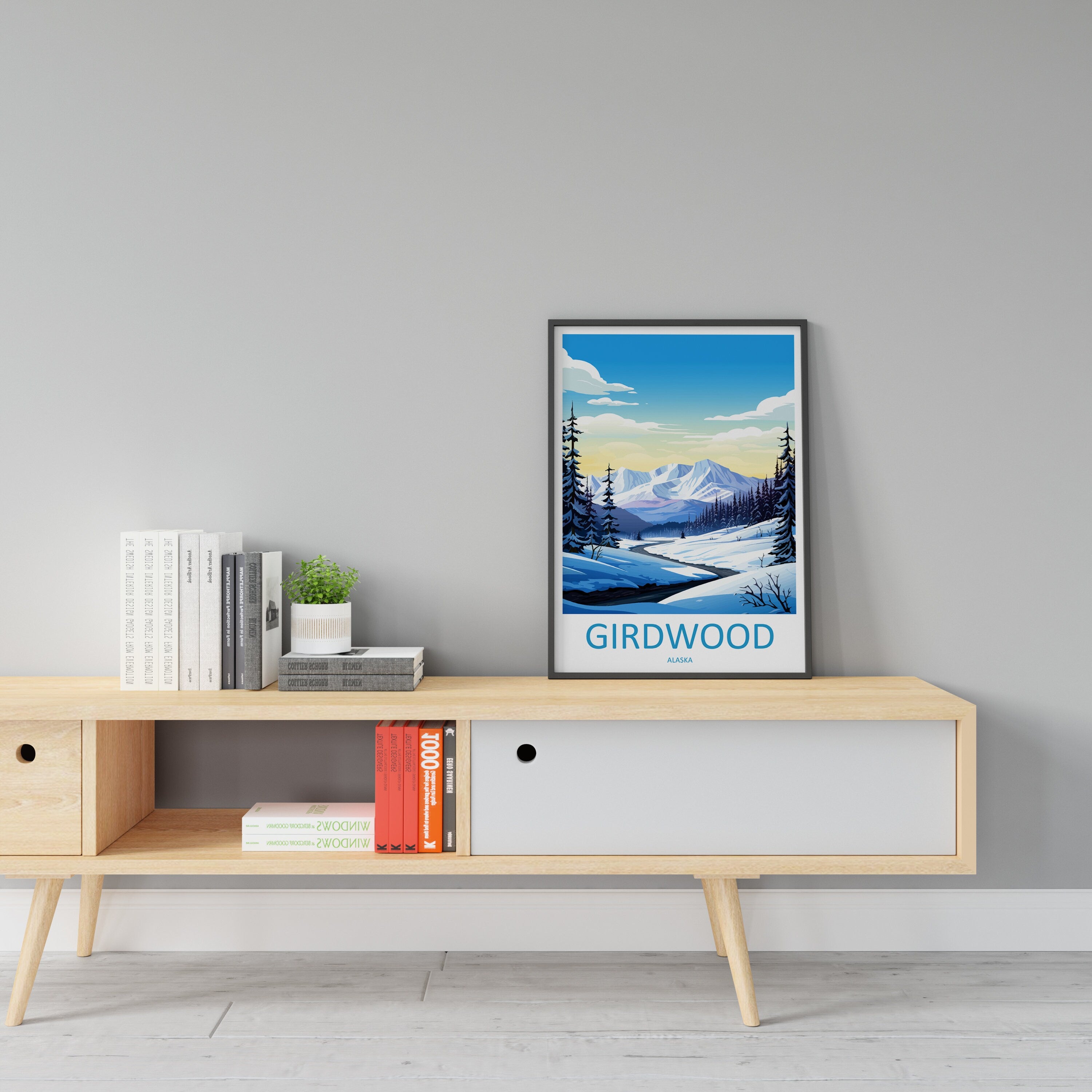 Girdwood Travel Print