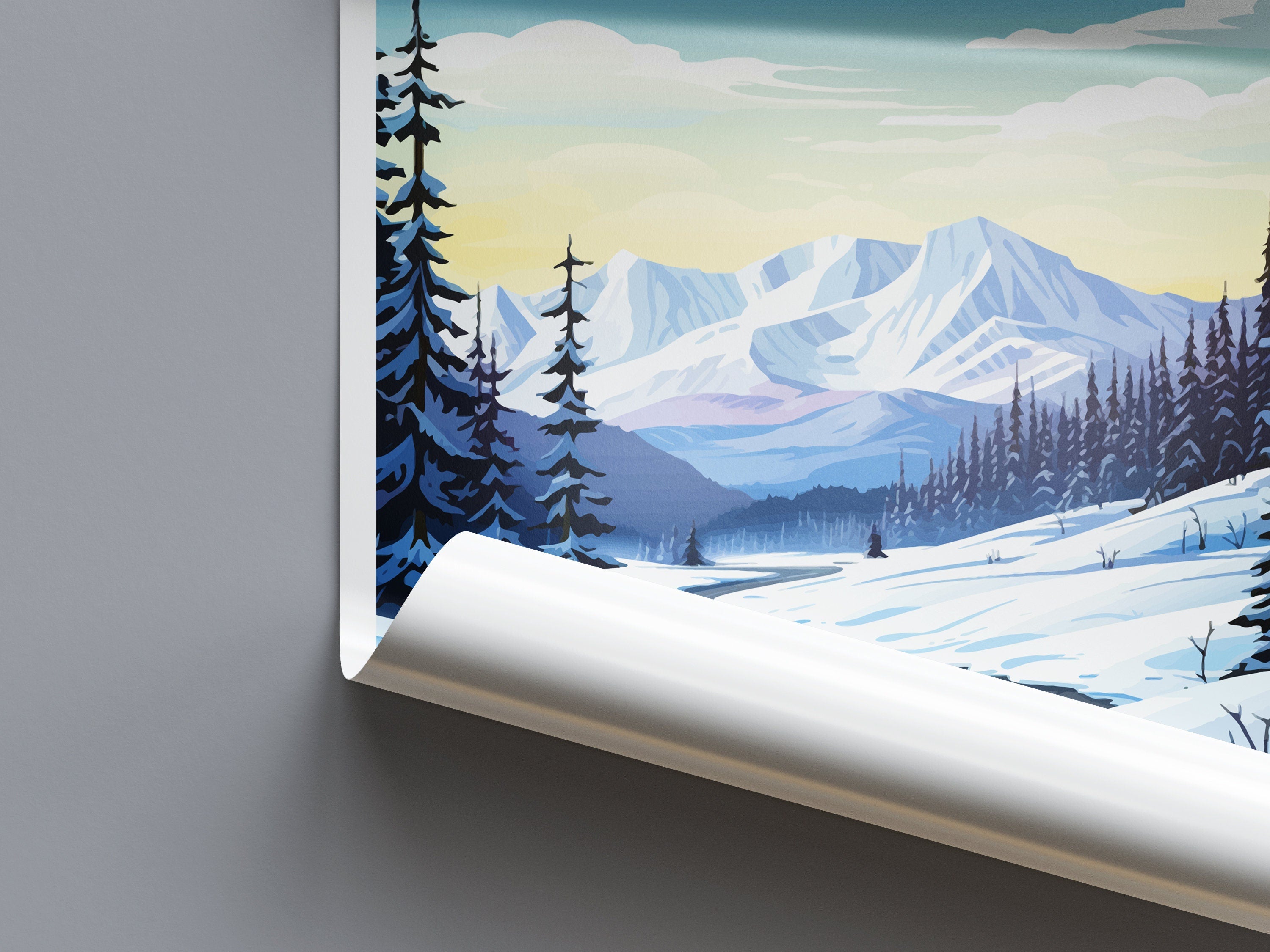 Girdwood Travel Print