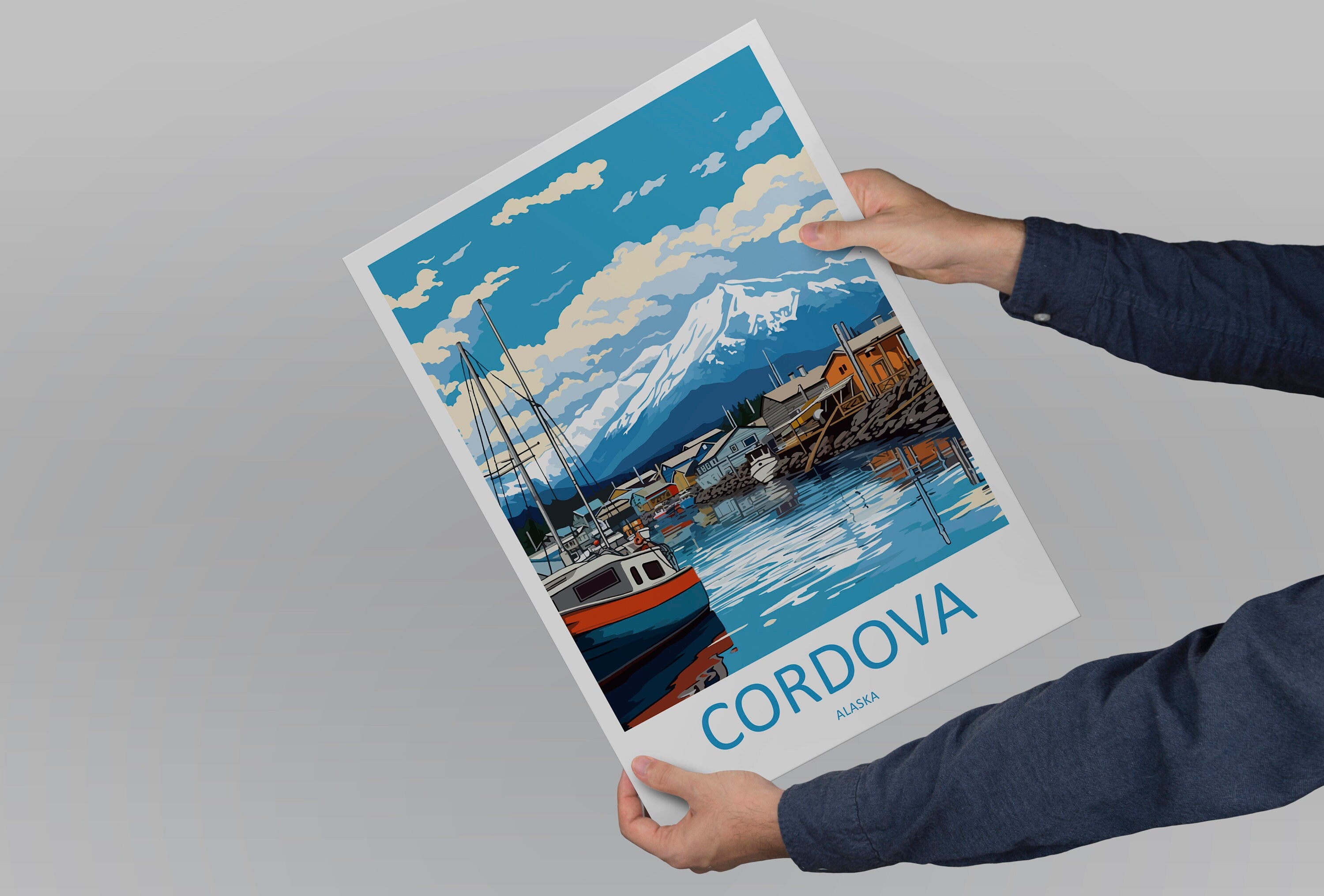 Cordova Travel Print