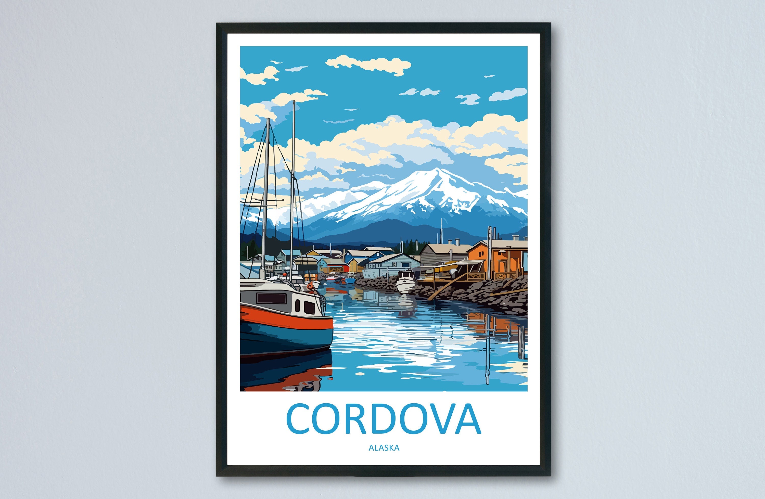 Cordova Travel Print