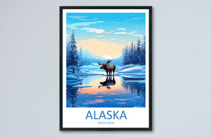 Alaska Travel Print