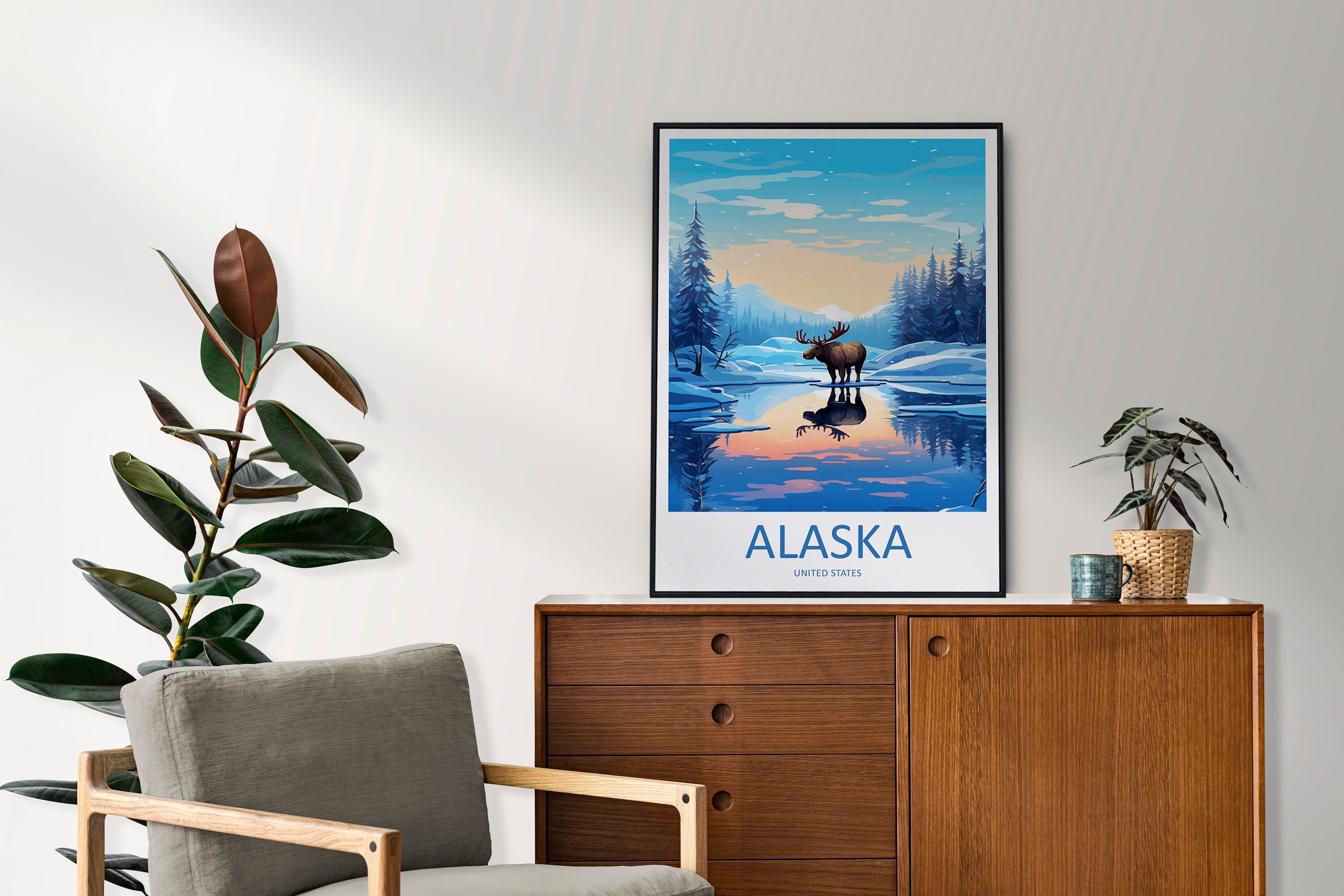 Alaska Travel Print