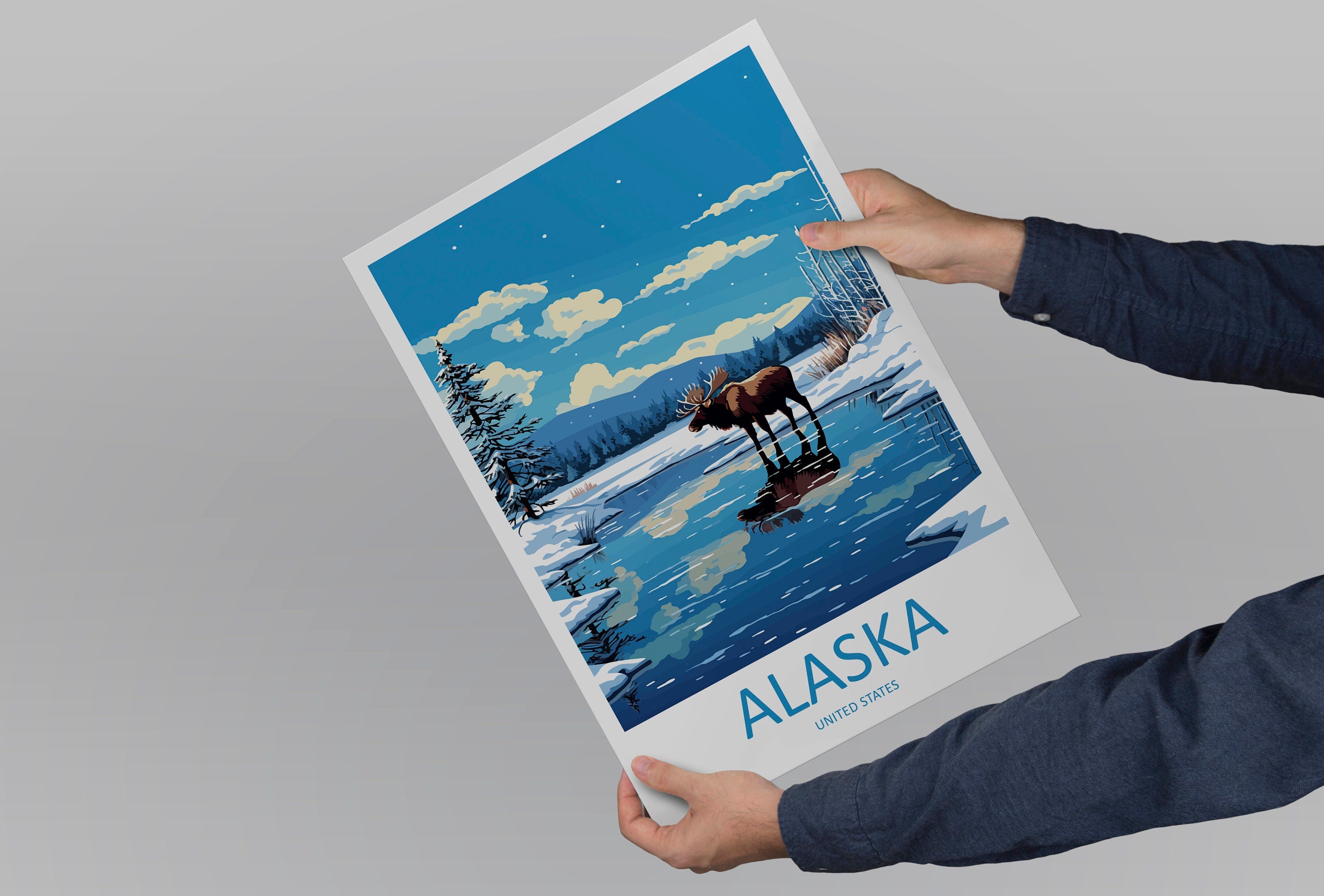 Alaska Travel Print