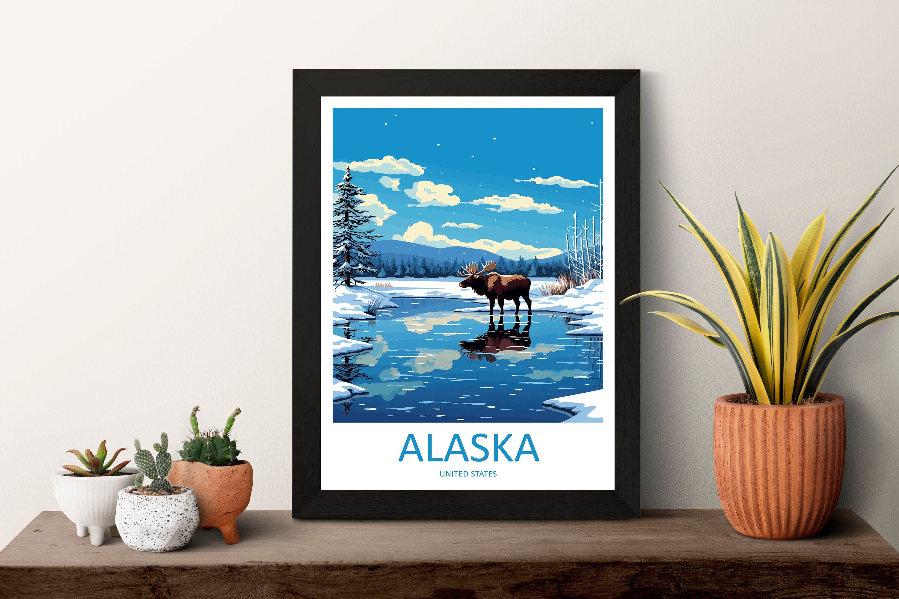 Alaska Travel Print