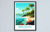 Maldives Travel Print