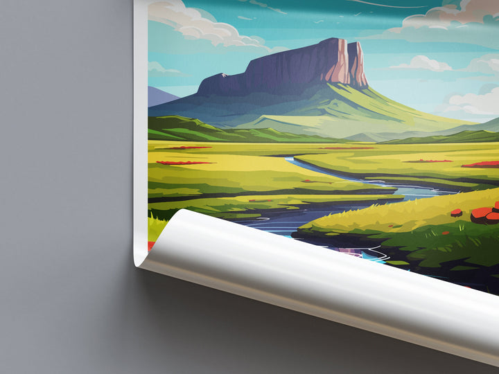 Ben Bulben Print Ben Bulben Home Décor Landscape Art Print Ben Bulben Wall Art for Ireland Enthusiast Gift Wall Hanging Art