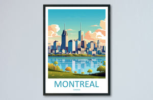 Montreal Travel Print