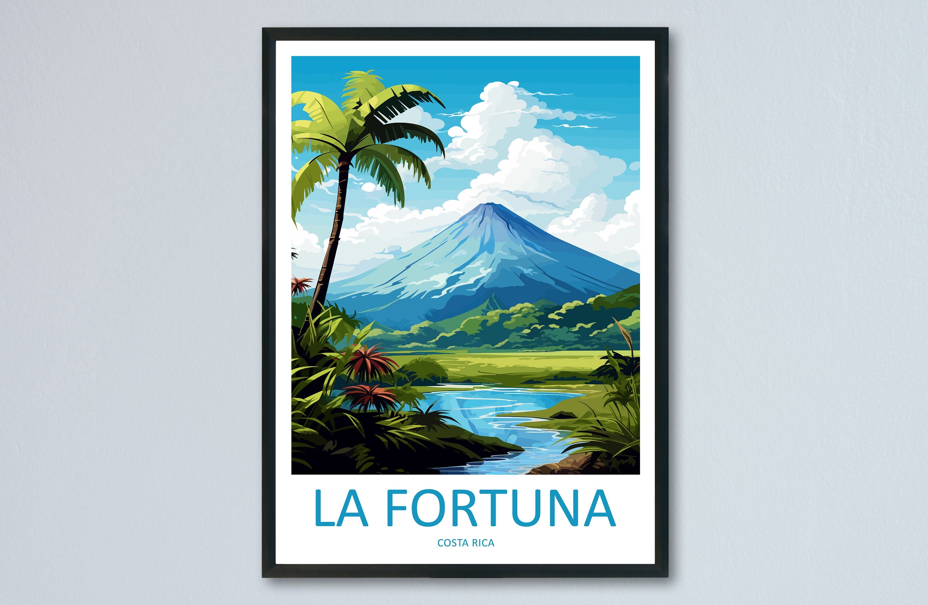 La Fortuna Travel Print