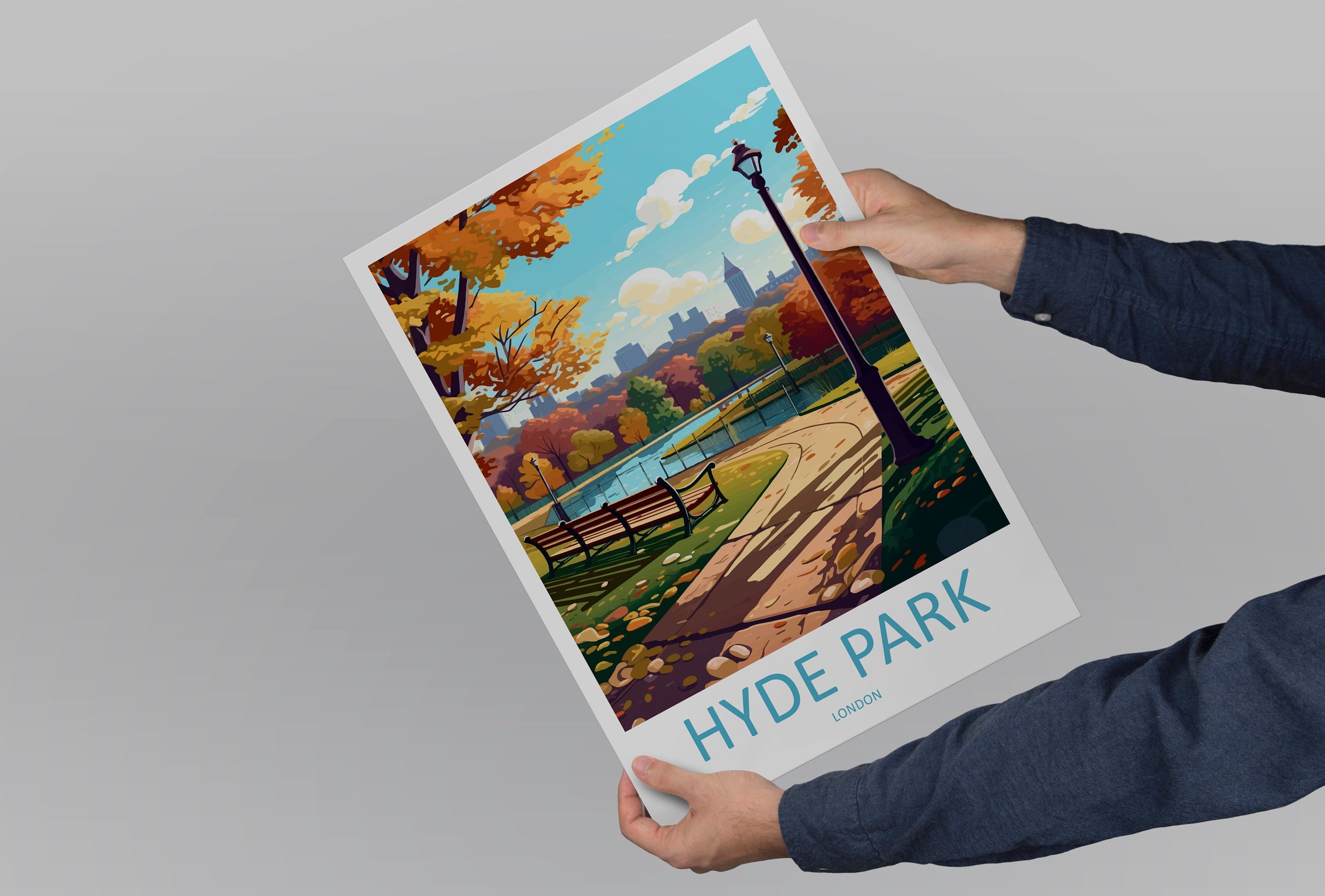 Hyde Park Travel Print