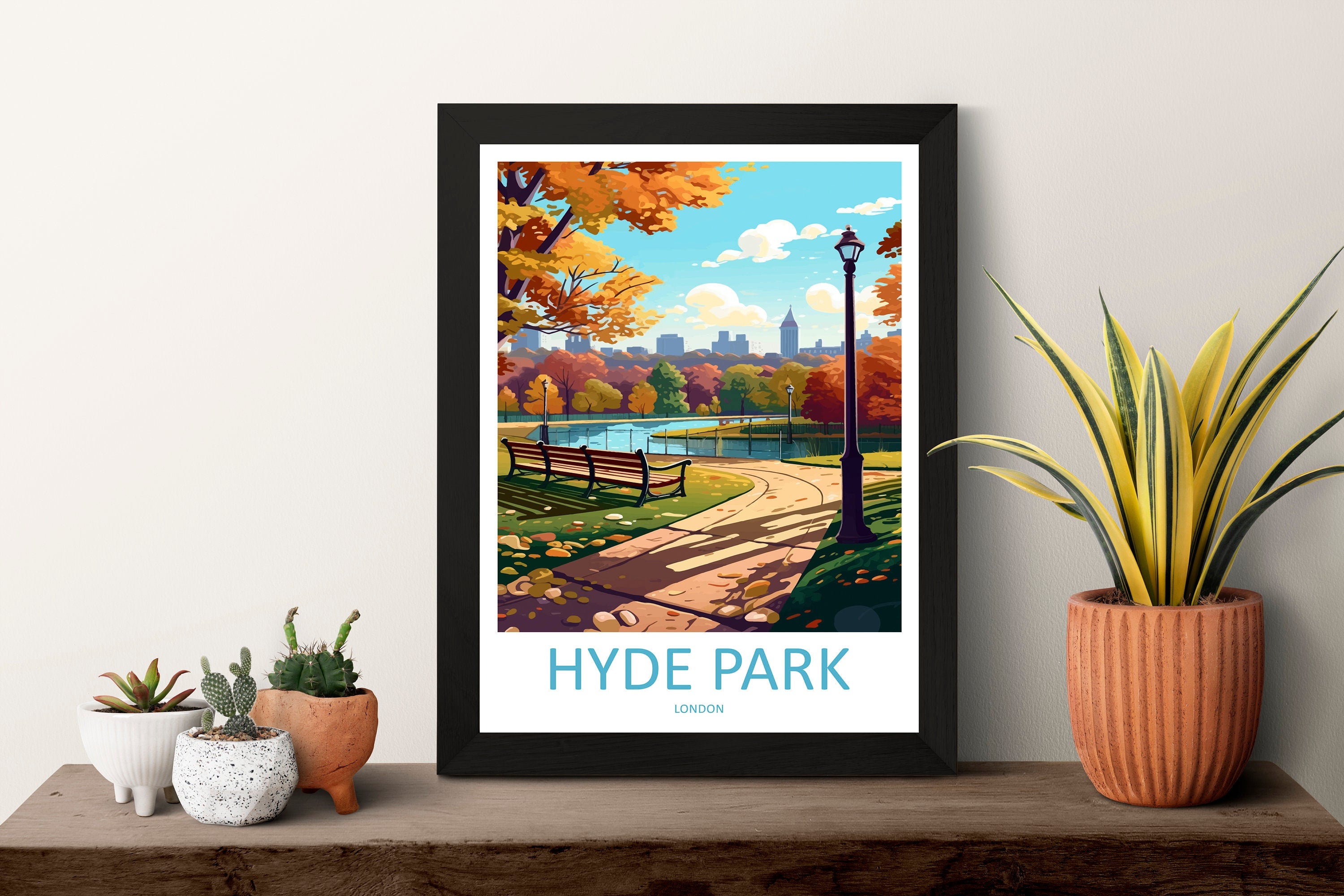 Hyde Park Travel Print