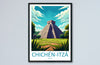 Chichen Itza Travel Print