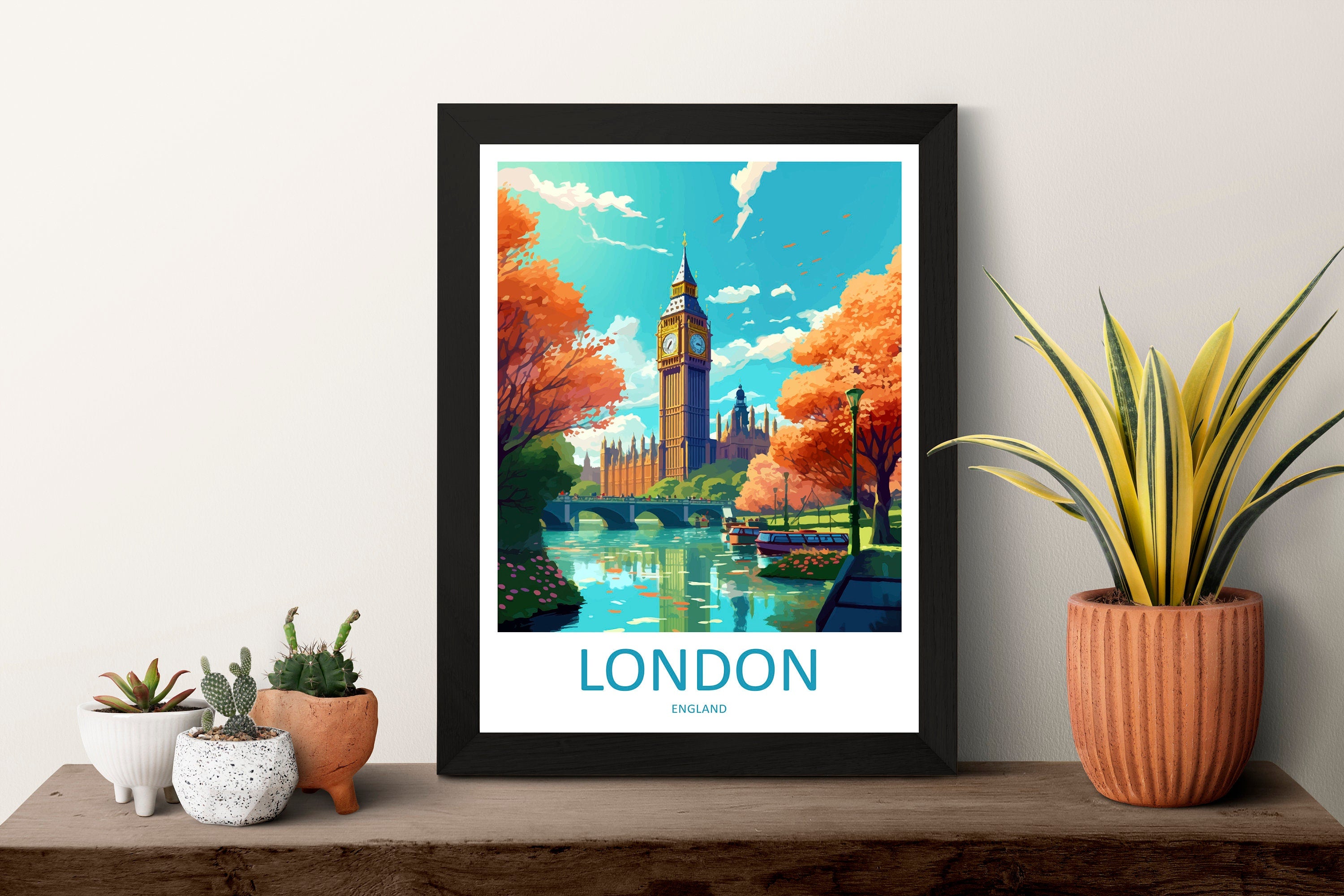 London Travel Print