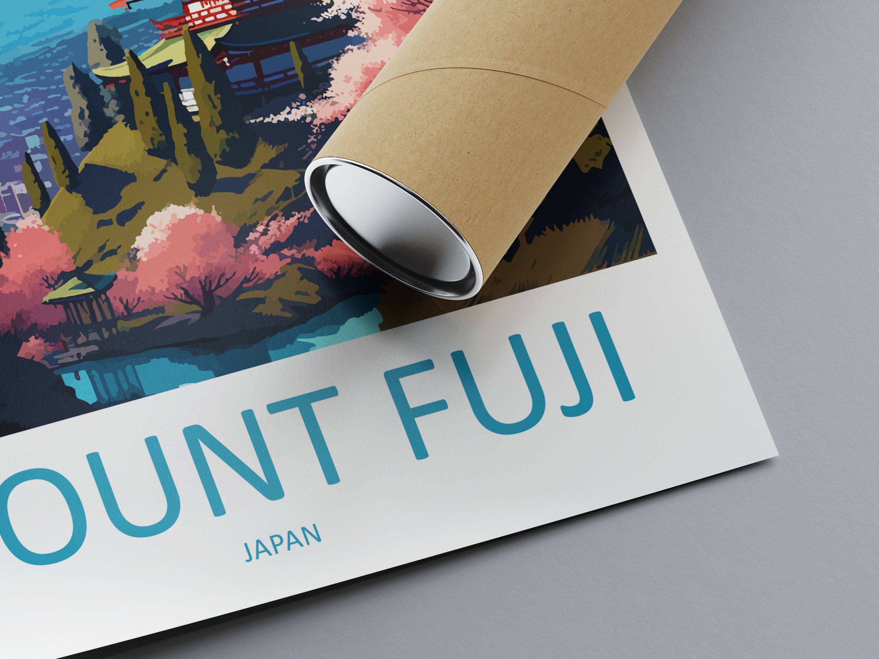 Mount Fuji Travel Print