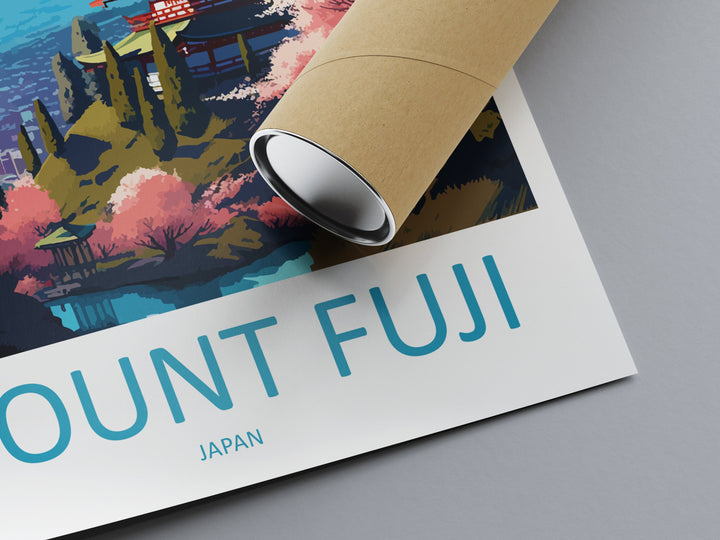 Mount Fuji Travel Print Wall Art Mount Fuji Wall Hanging Home Décor Mount Fuji Gift Art Lovers Art Lover Gift Japan Travel Gift