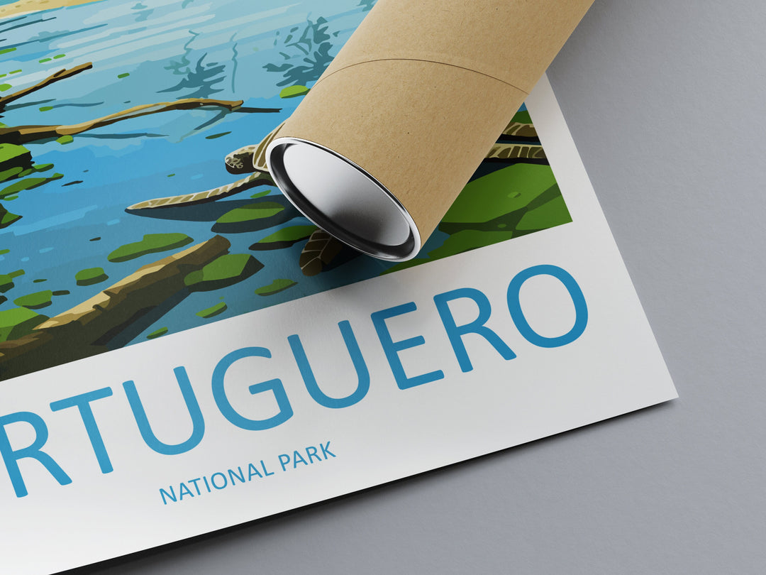 Tortuguero National Park Travel Print Wall Art Tortuguero Wall Hanging Home Décor Tortuguero Gift Art Lovers Wall Art Costa Rica Art
