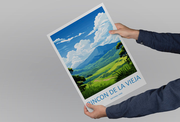 Rincon De La Vieja National Park Travel Print Wall Art Rincon De La Vieja Wall Hanging Home Décor Rincon De La Vieja Gift Art Lovers