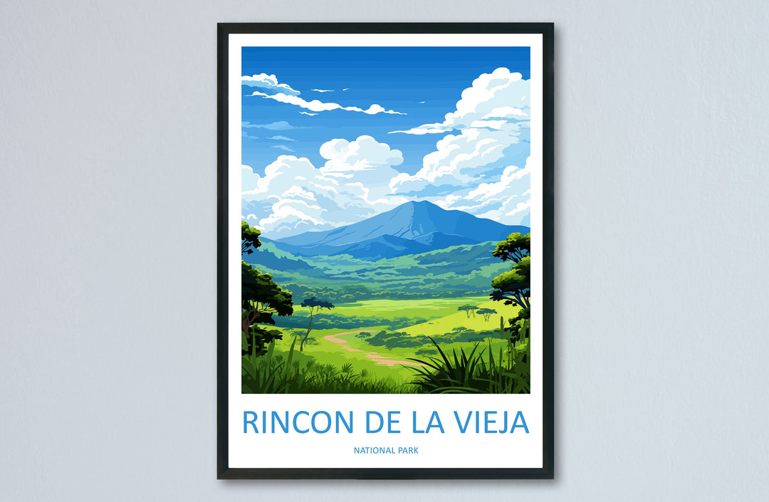 Rincon De La Vieja National Park Travel Print Wall Art Rincon De La Vieja Wall Hanging Home Décor Rincon De La Vieja Gift Art Lovers