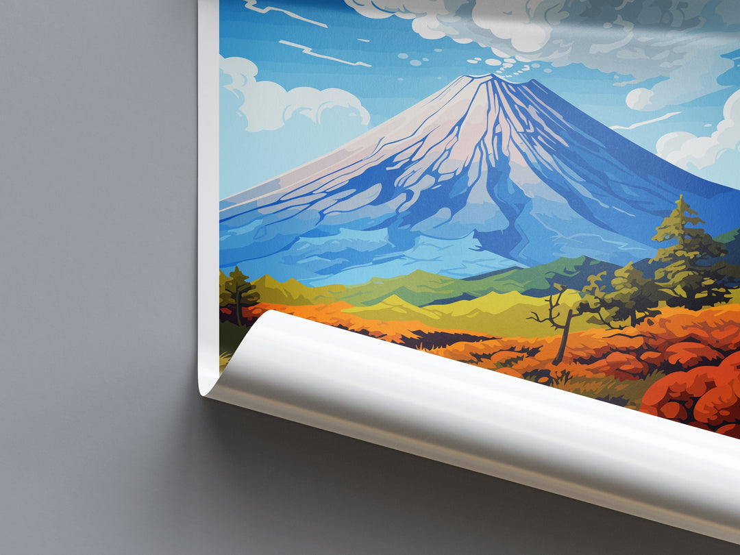 Poas Volcano National Park Travel Print Wall Art Poas Volcano National Park Wall Hanging Home Décor Poas Volcano Park Gift Art Lovers