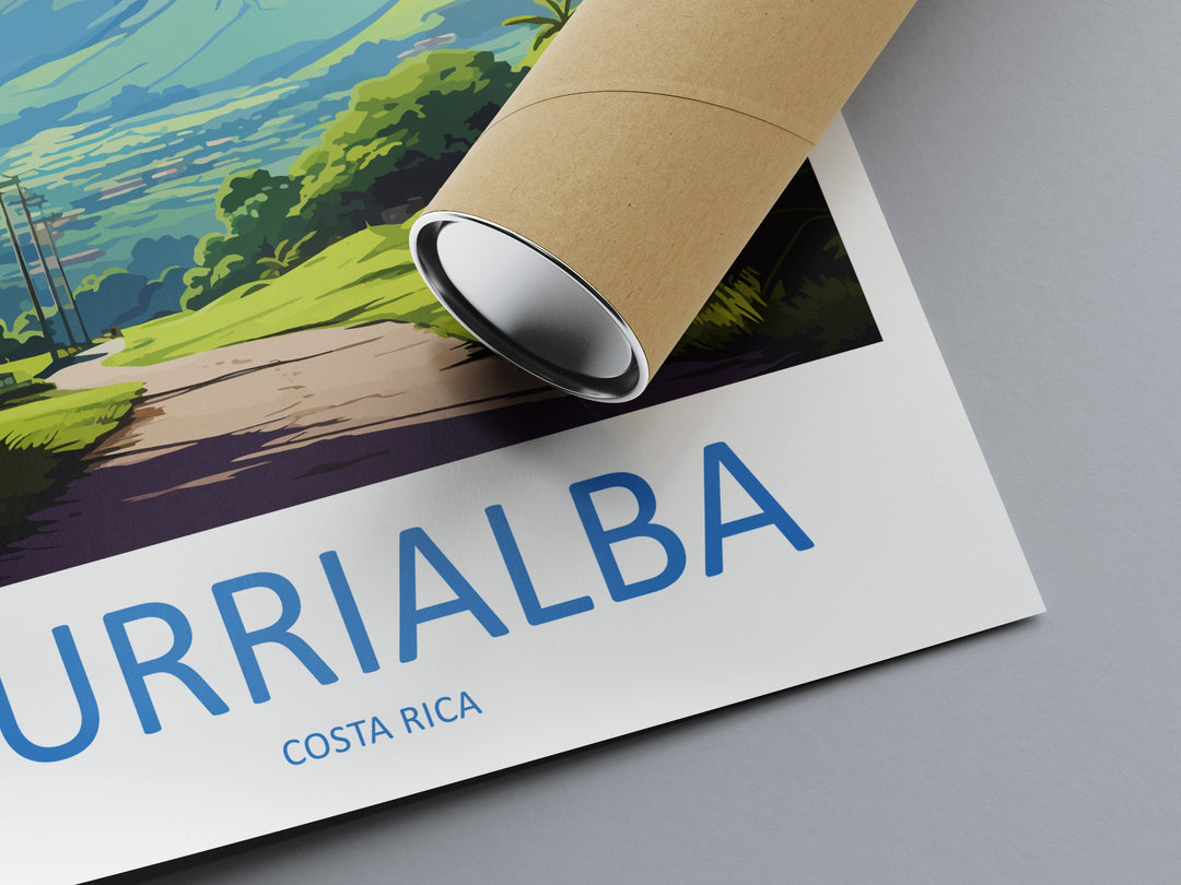 Turrialba Travel Print Wall Art Turrialba Wall Hanging Home Décor Turrialba Gift Art Lovers Costa Rica Wall Art