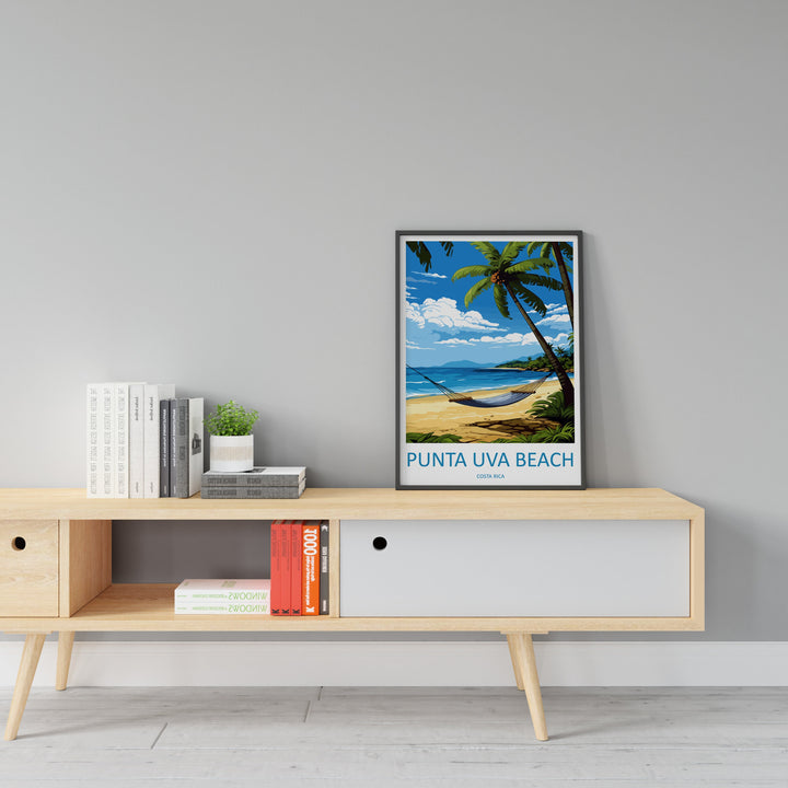 Punta Uva Beach Travel Print Wall Art Punta Uva Beach Wall Hanging Home Décor Punta Uva Beach Gift Art Lovers Costa Rica Wall Art Costa Rica