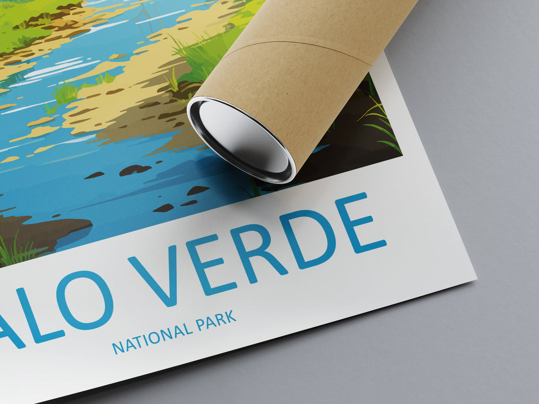 Palo Verde National Park Travel Print Wall Art Palo Verde National Park Wall Hanging Home Décor Palo Verde National Park Gift Art Costa Rica