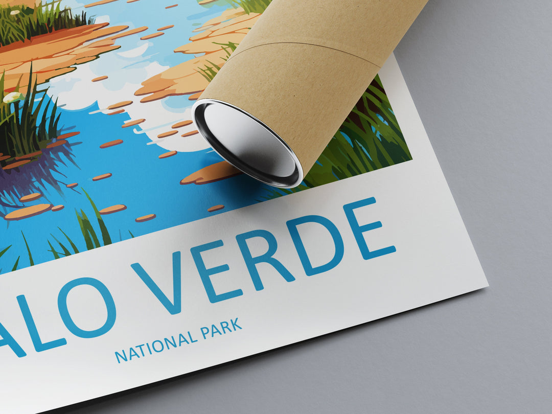 Palo Verde National Park Travel Print Wall Art Palo Verde National Park Wall Hanging Home Décor Palo Verde National Park Gift Art Costa Rica