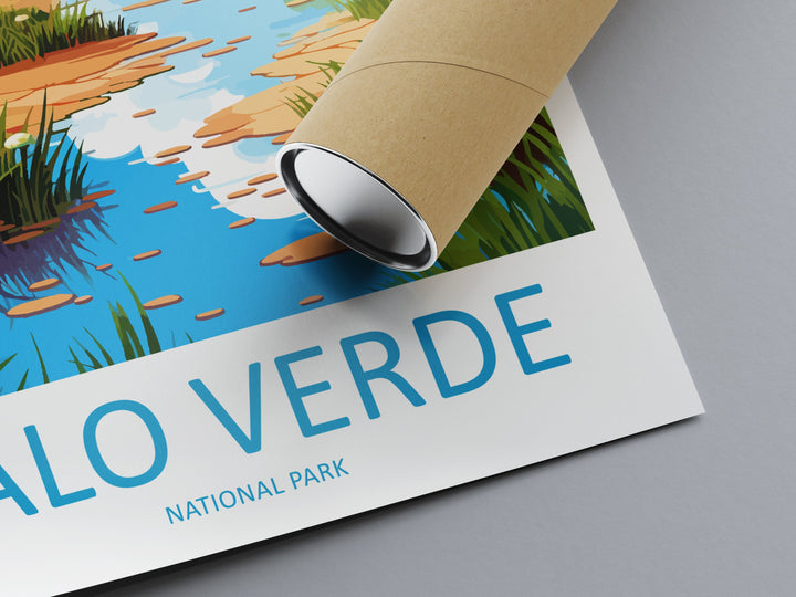 Palo Verde National Park Travel Print Wall Art Palo Verde National Park Wall Hanging Home Décor Palo Verde National Park Gift Art Costa Rica