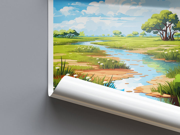 Palo Verde National Park Travel Print Wall Art Palo Verde National Park Wall Hanging Home Décor Palo Verde National Park Gift Art Costa Rica