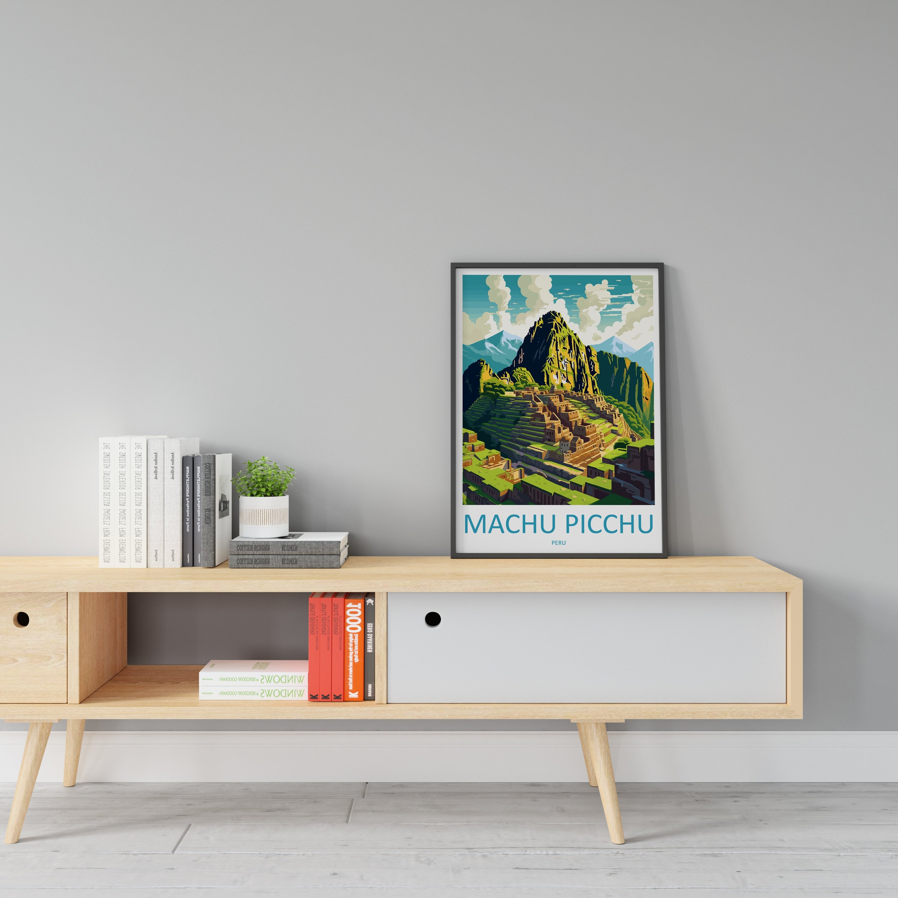 Machu Picchu Travel Print