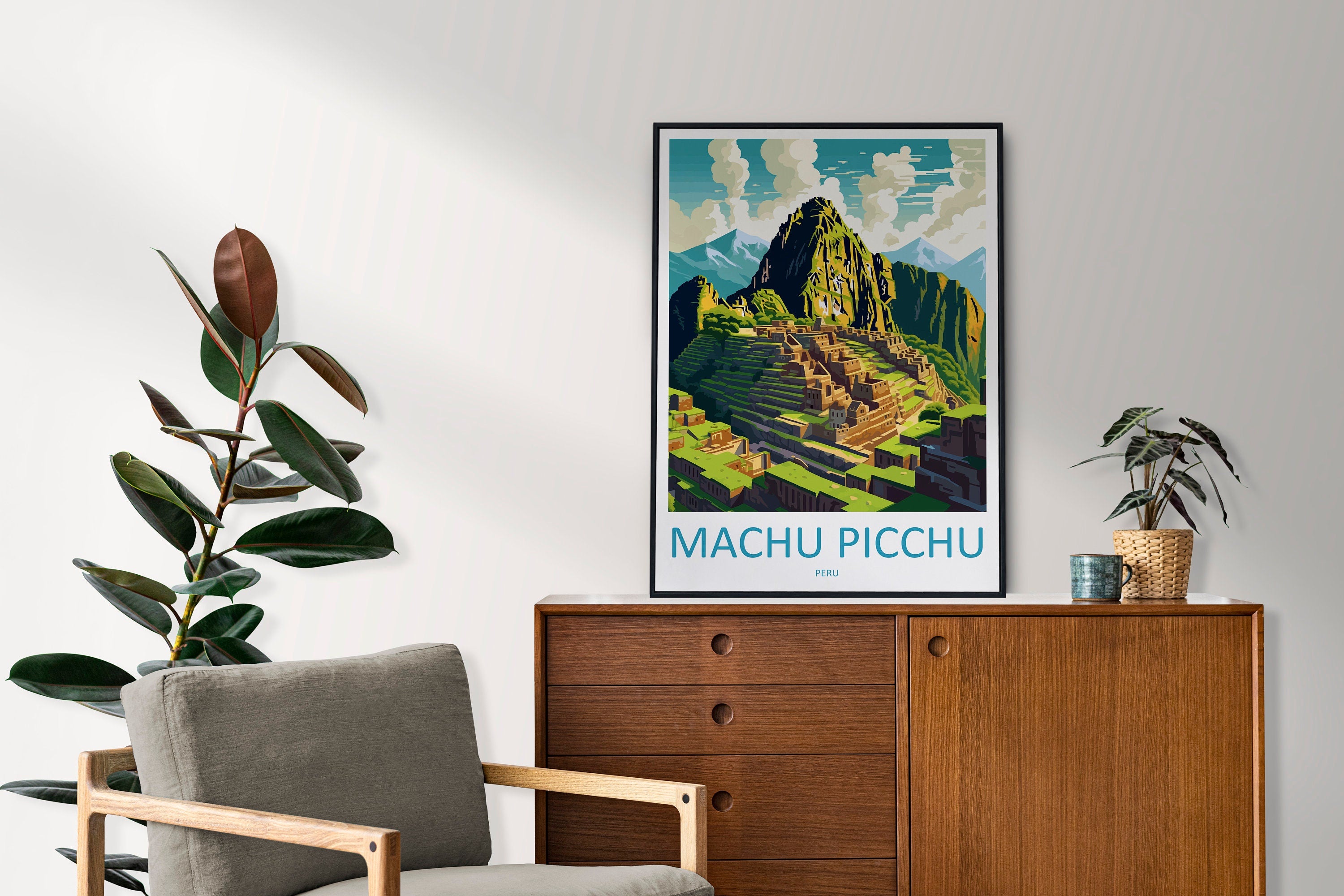 Machu Picchu Travel Print