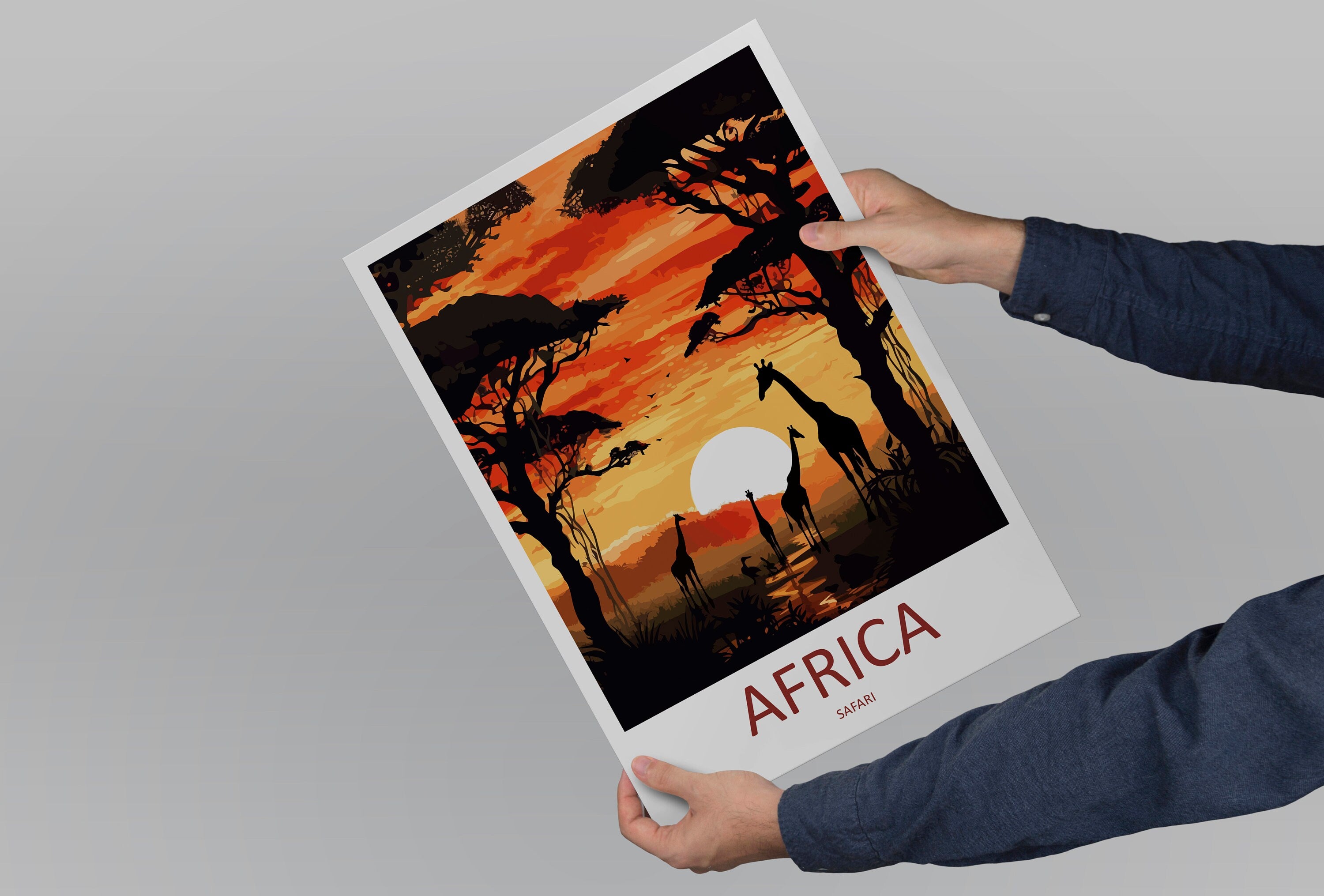 Africa Travel Print