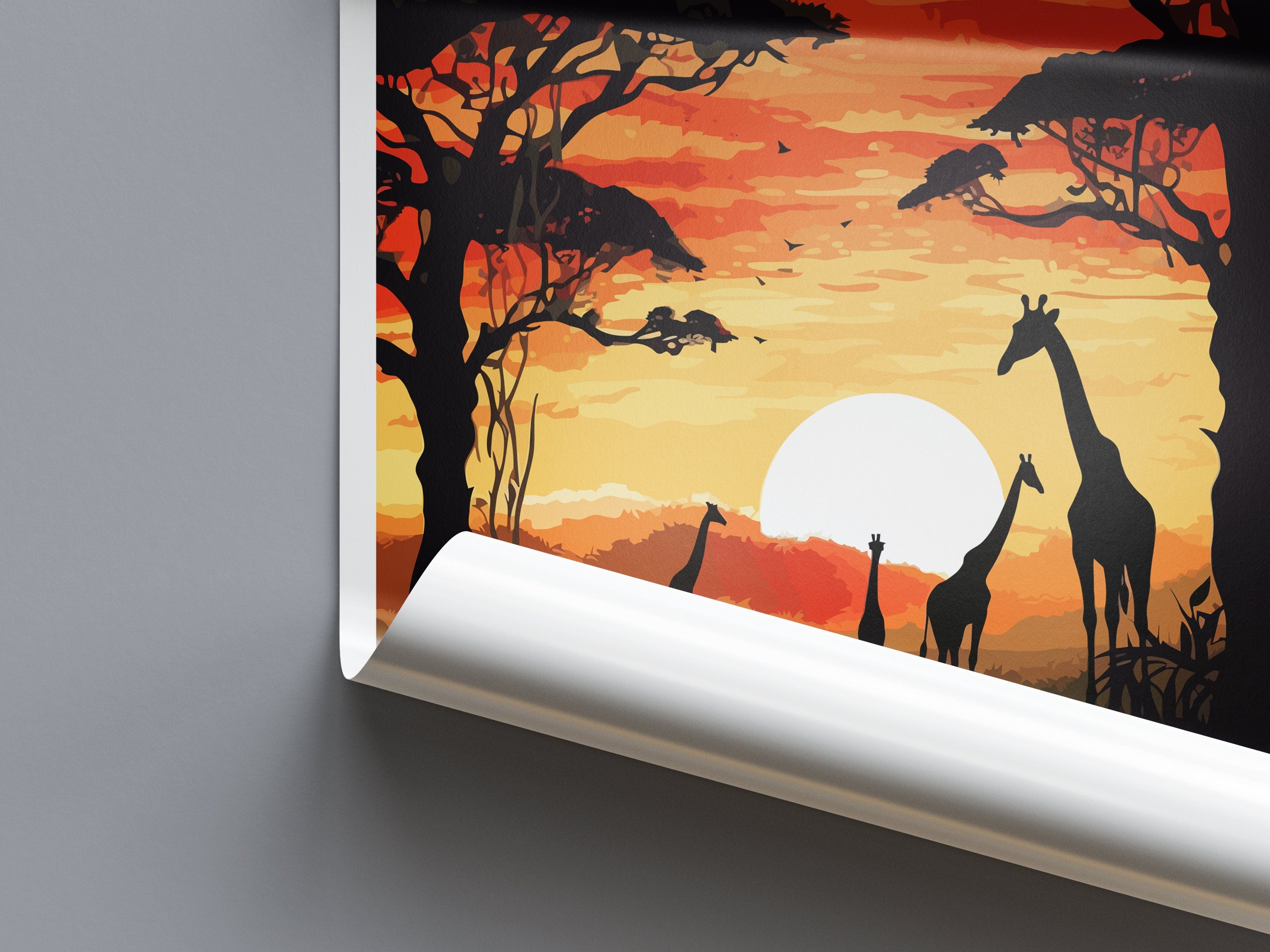 Africa Travel Print